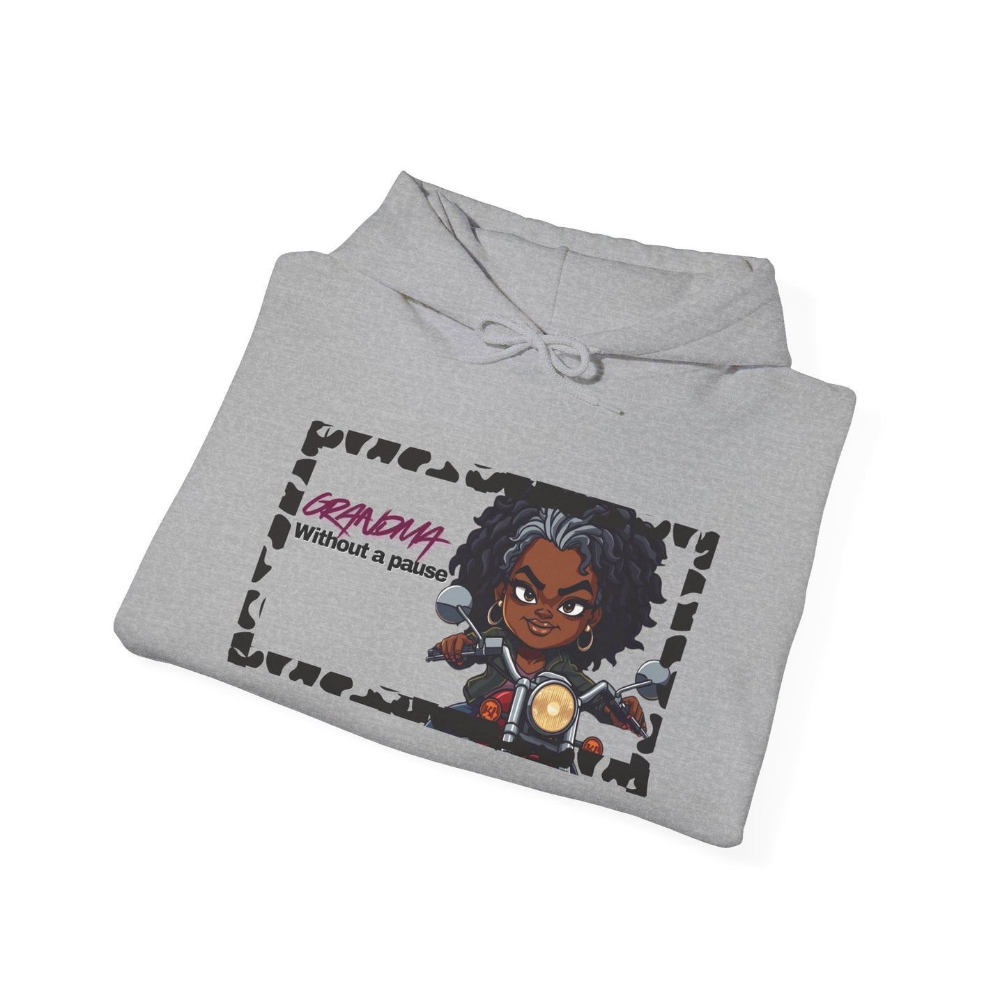 Grandma Unisex Hooded Sweatshirt with Empowering Design, Casual Pullover, Gift for Teens, Cosplay Apparel, Everyday Wear