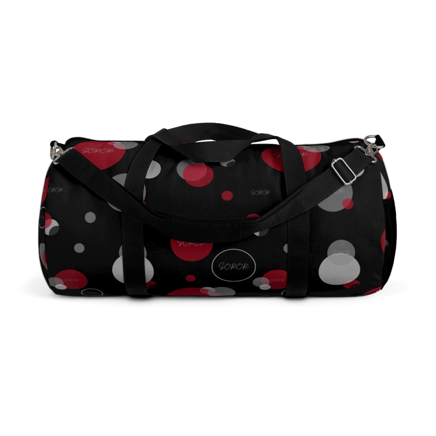 Soror Diva Dot Pattern Duffel Bag, Travel Bag, Gym Bag, Gift for Fitness Enthusiasts, Overnight Bag, Sports Gear Carrier