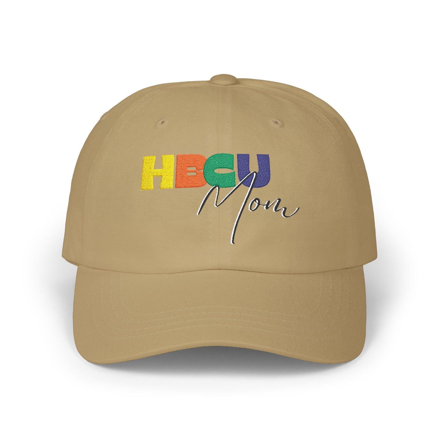HBCU Mom Cap | Perfect Gift for Graduations, Mother's Day, College Events, Casual Wear, Embroidered Hat
