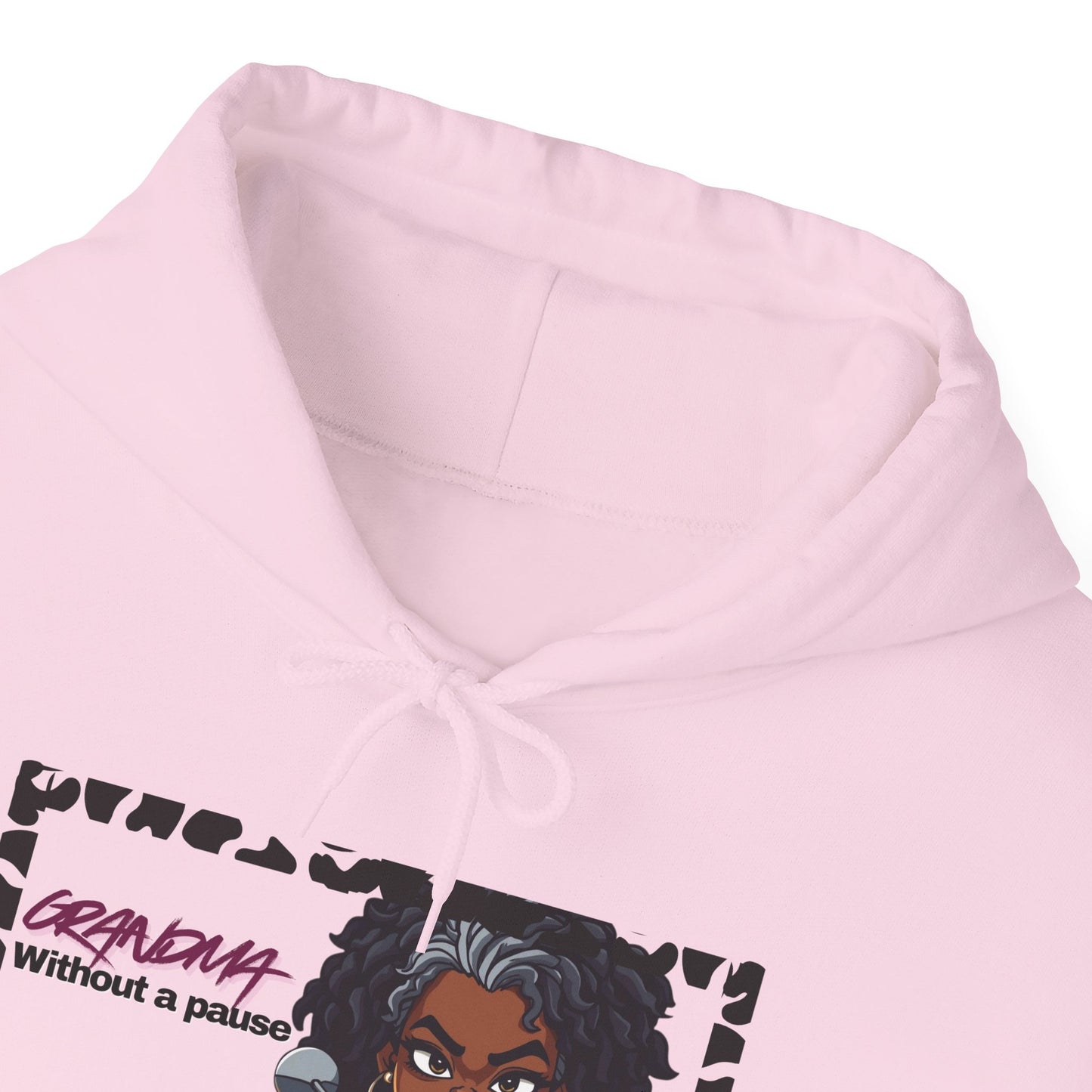 Grandma Unisex Hooded Sweatshirt with Empowering Design, Casual Pullover, Gift for Teens, Cosplay Apparel, Everyday Wear