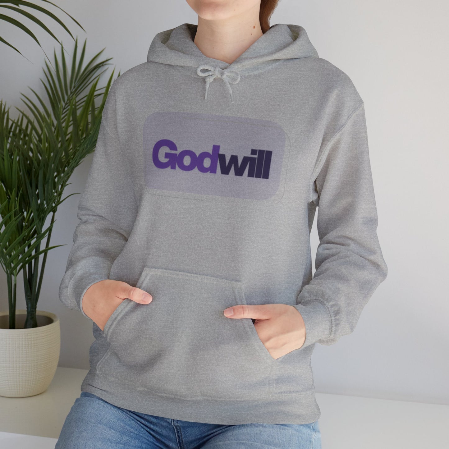 Godwill Unisex Heavy Blend Hoodie, Cozy Sweatshirt for Everyday Wear, Perfect Gift for Friends & Family, Great for Relaxing & Chill Days
