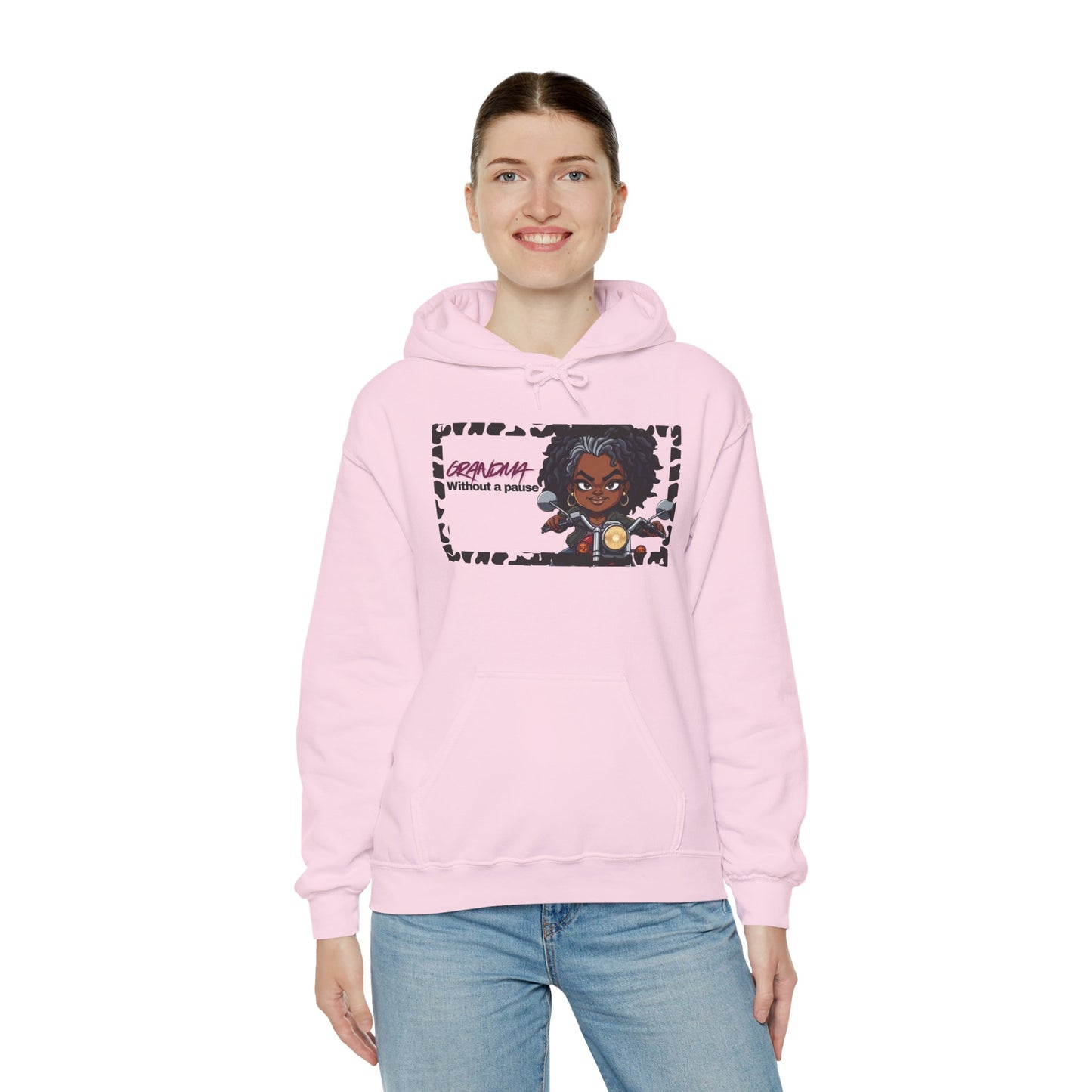 Grandma Unisex Hooded Sweatshirt with Empowering Design, Casual Pullover, Gift for Teens, Cosplay Apparel, Everyday Wear