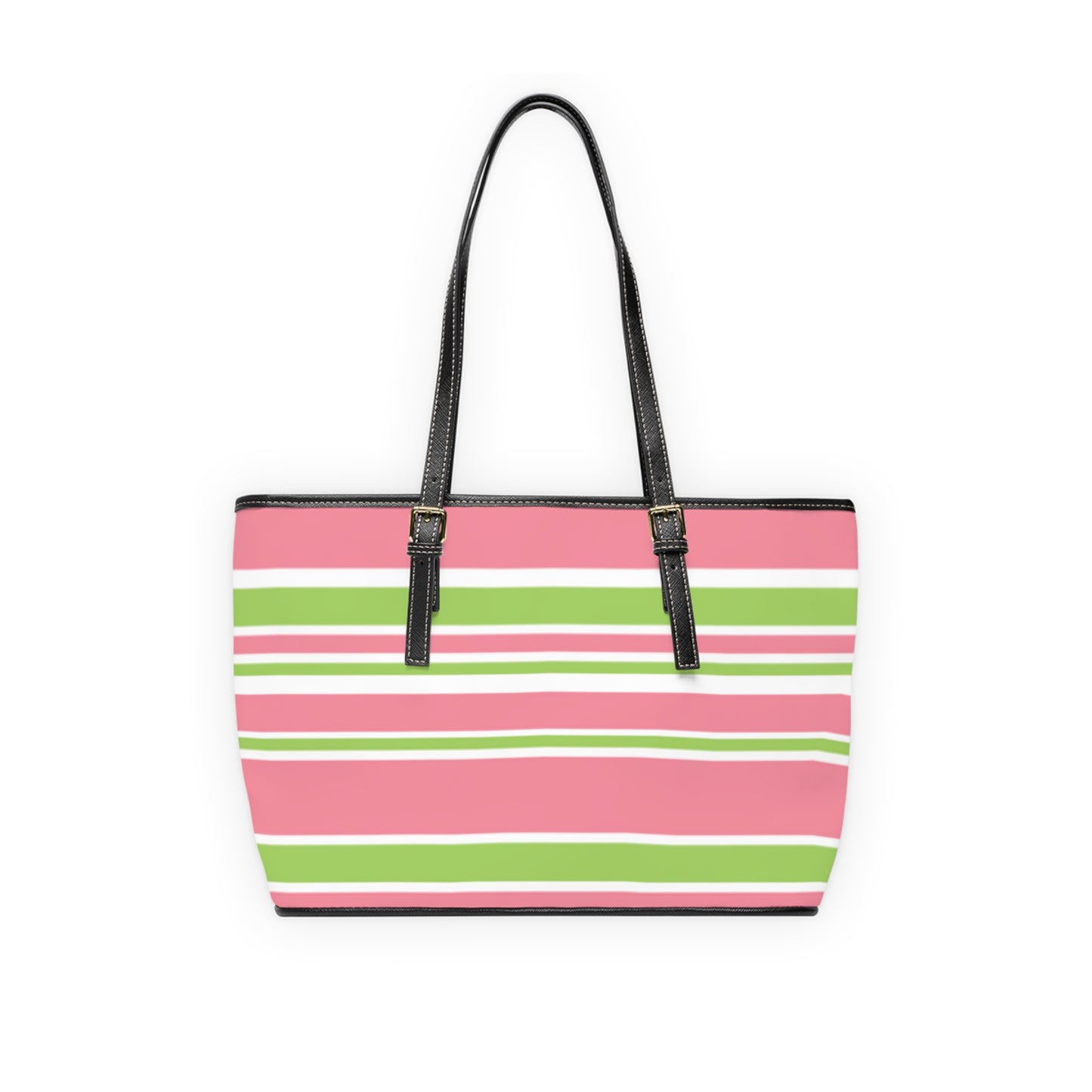 Chic Striped PU Leather Shoulder Bag, Trendy Handbag for Women, Everyday Tote, Fashion Accessory, Perfect for Shopping, Casual Outings
