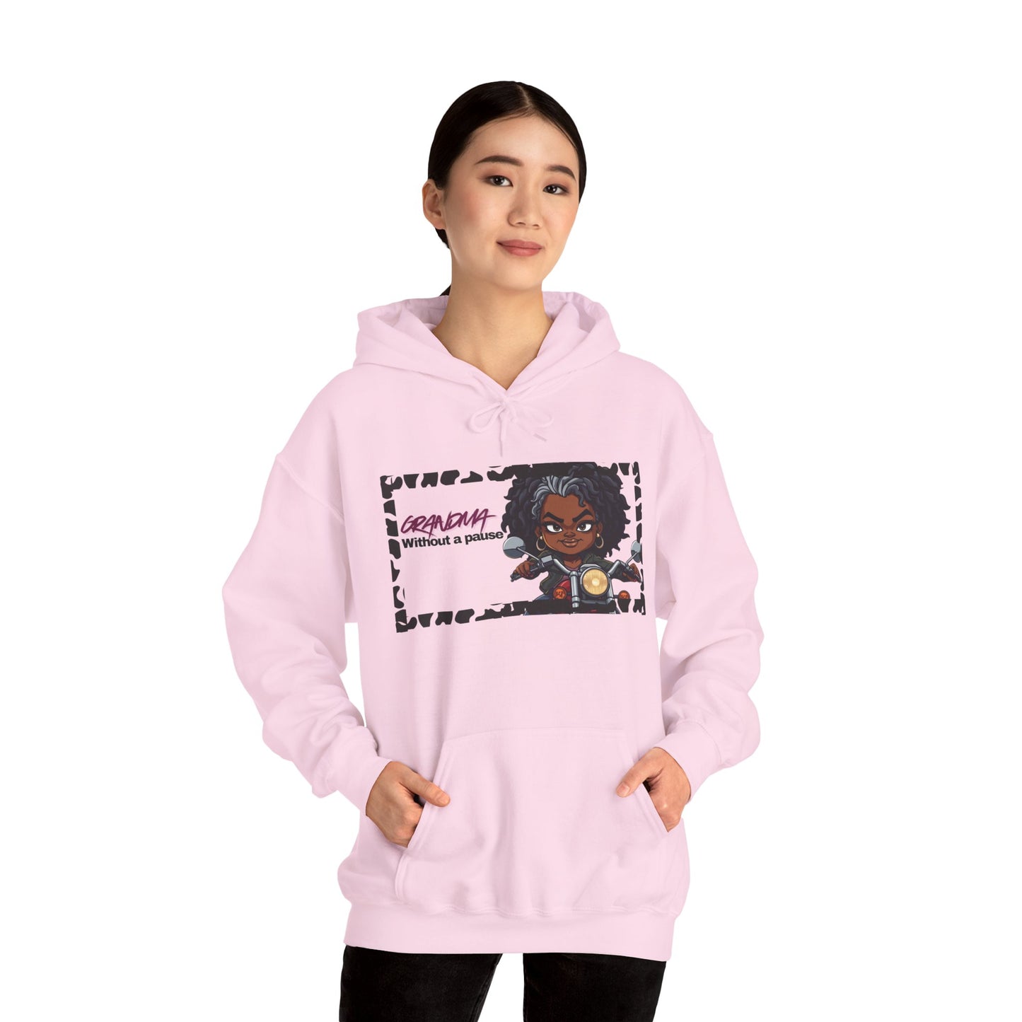Grandma Unisex Hooded Sweatshirt with Empowering Design, Casual Pullover, Gift for Teens, Cosplay Apparel, Everyday Wear