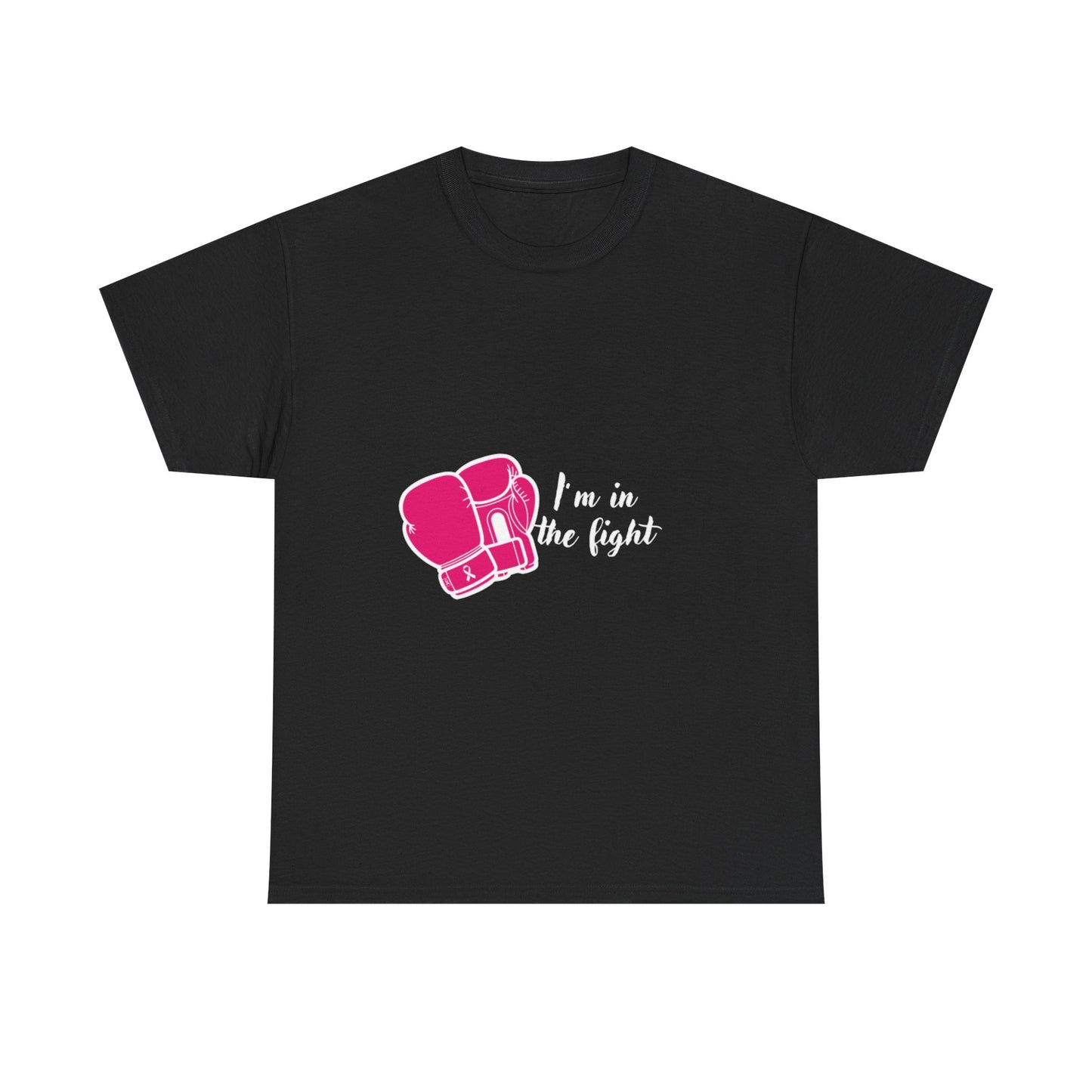 Fighting Spirit Tee, I'm in the Fight, Workout Shirt, Motivational Tee, Fitness Gift, Boxing Apparel