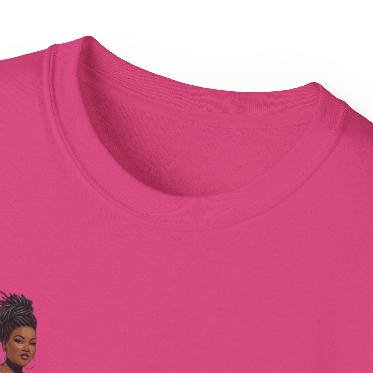 Bold Statement Loc Unisex Tee: Pretty, Retro Vibes, Perfect for Parties, Gift for Friends, Casual Wear, Everyday Style