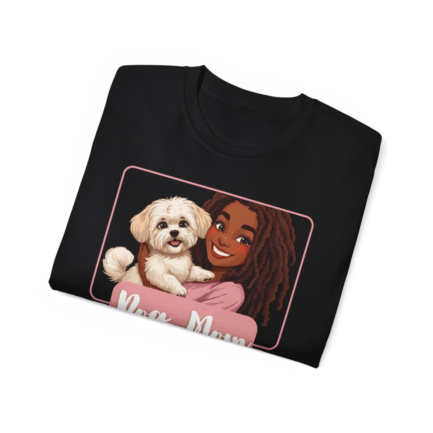 Dog Mom Tee - Cute Pet Lover Shirt, Gift for Dog Owners, Animal Lover Apparel, Pet Adoption Awareness, Mother's Day Gift
