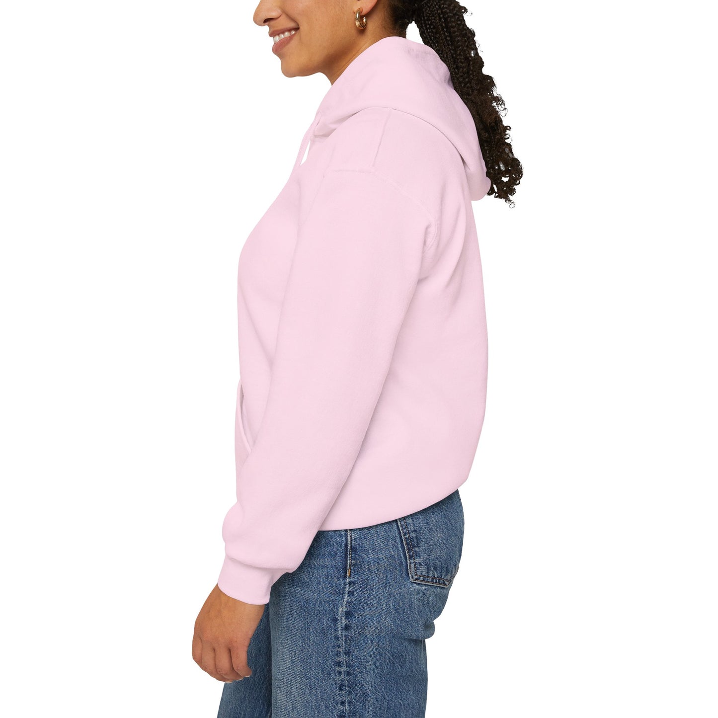 Pretty Warrior Hooded Sweatshirt | Sweatshirt for Cancer Awareness, Gifts for Her, Breast Cancer Support, Cozy Hoodie, Motivational Apparel