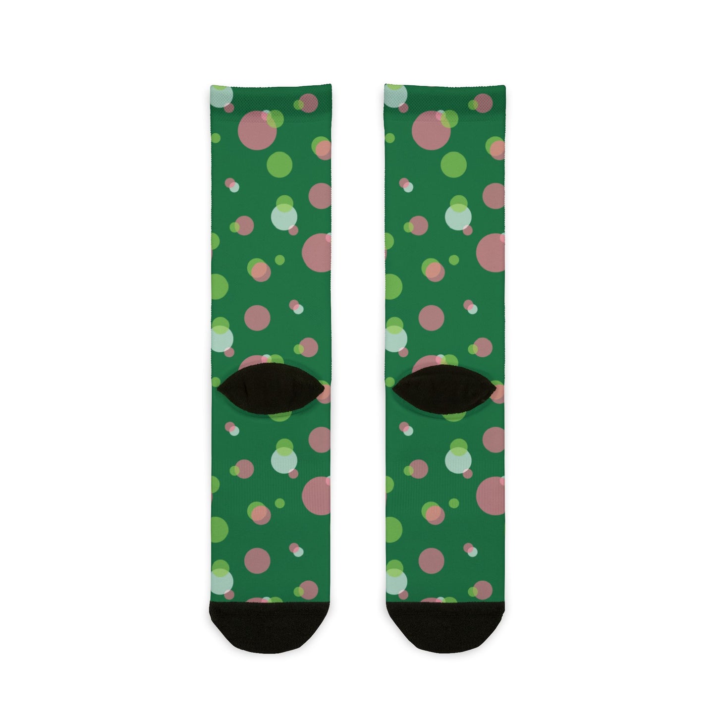 Festive Patterned Crew Socks, Fun Holiday Gift, Cozy Accessories for Every Occasion, Christmas Socks, Unique Stocking Stuffer