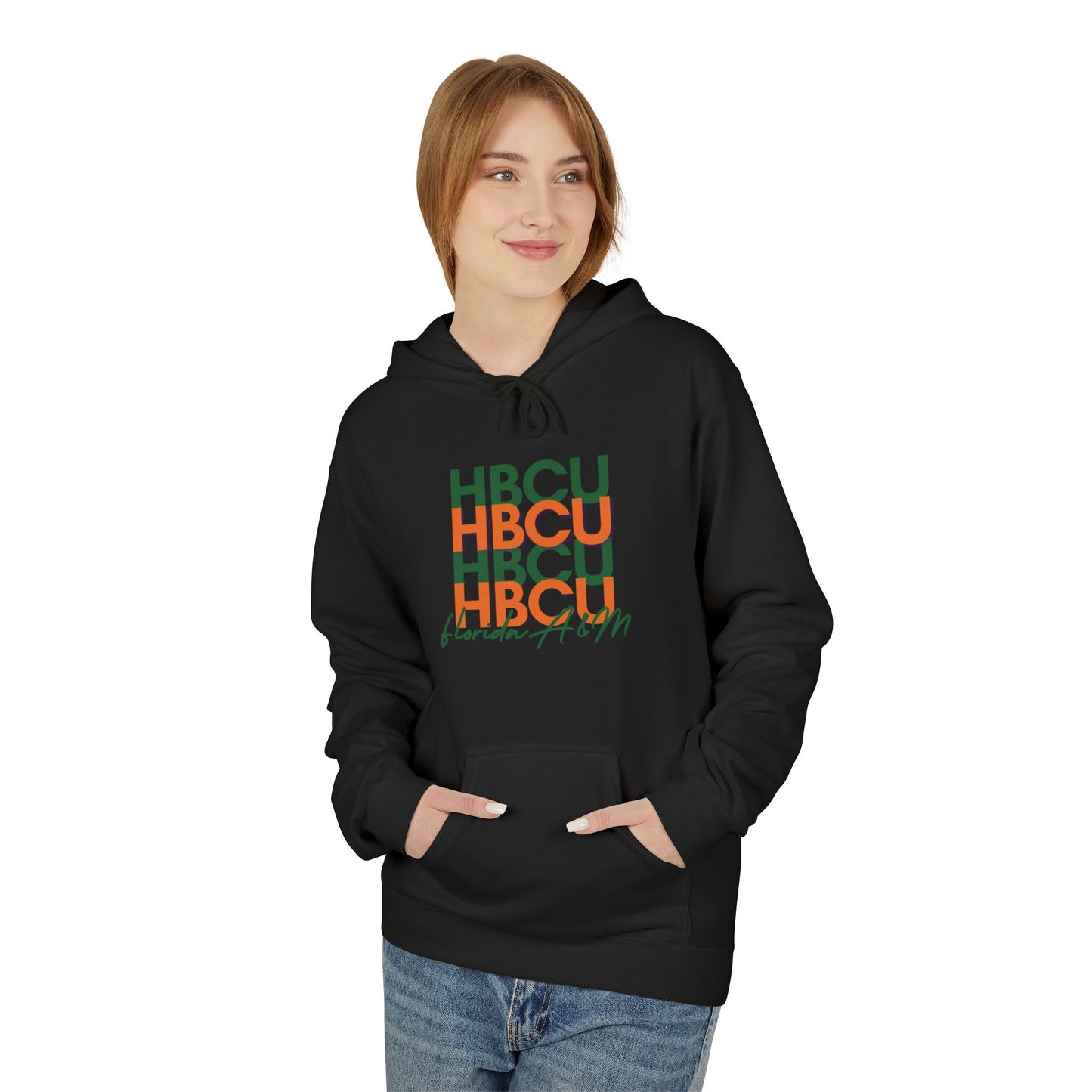 HBCU Pride Hoodie, Unisex Fleece Hoodie, Comfortable Wardrobe Essential, College Spirit Wear, Gift for Graduates