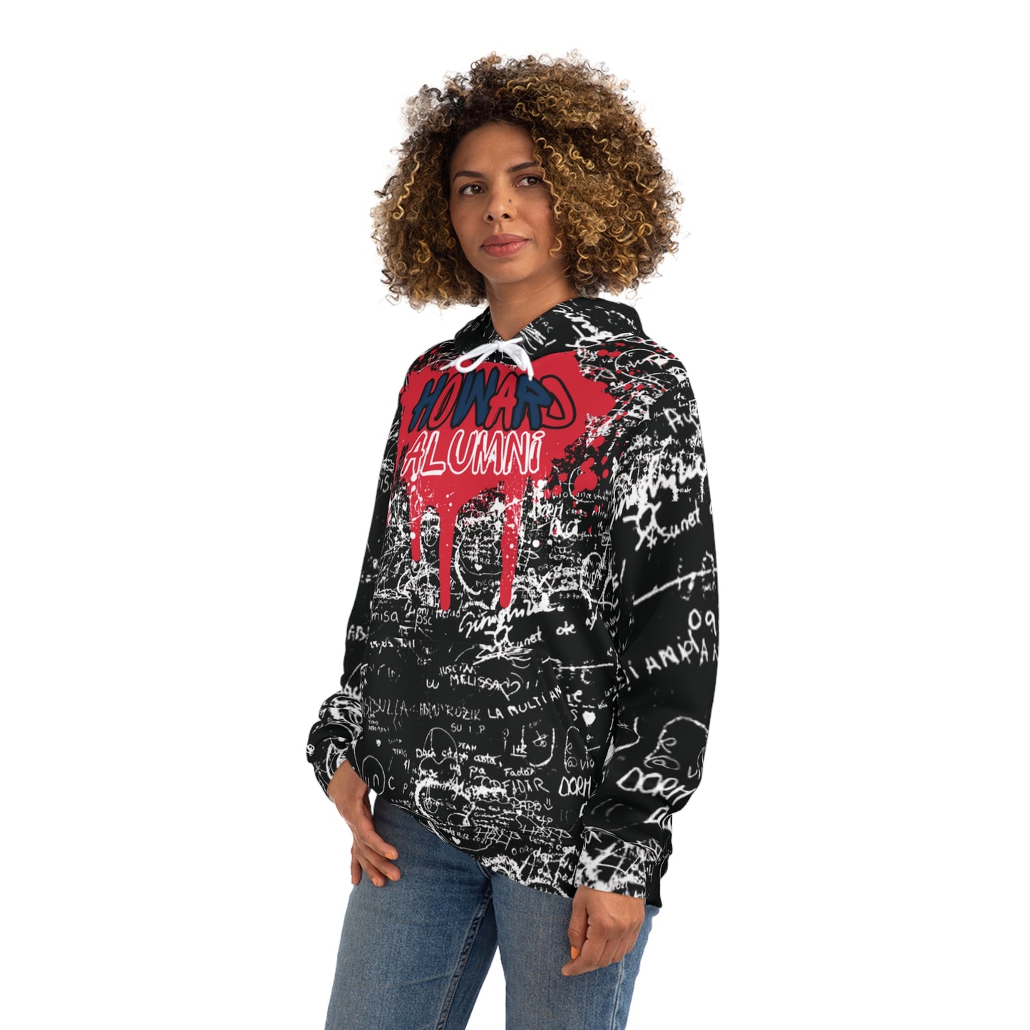 HU Alumni Hoodie, Graphic Sweatshirt for Graduates, College Apparel, Back to School, Unique Gift Idea
