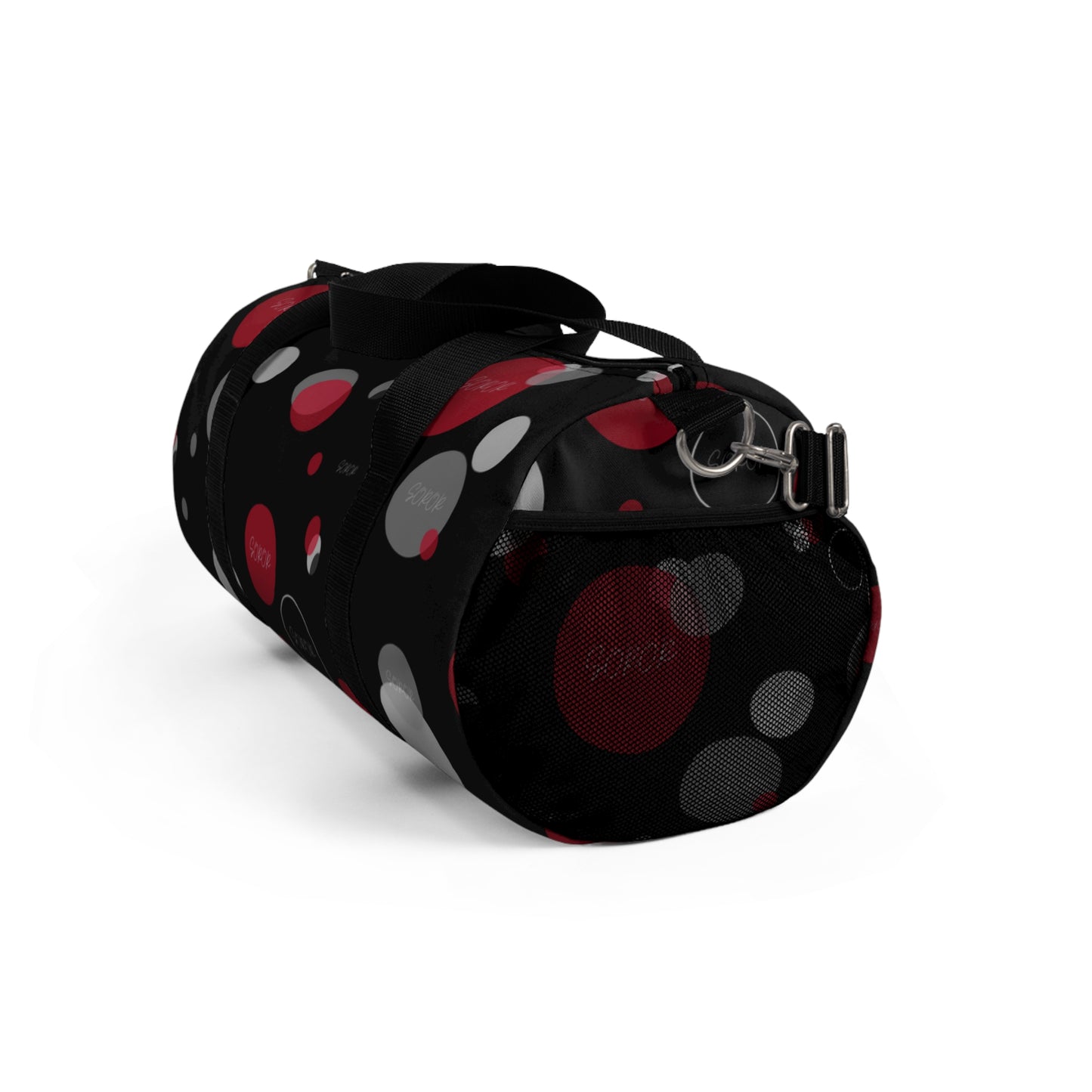 Soror Diva Dot Pattern Duffel Bag, Travel Bag, Gym Bag, Gift for Fitness Enthusiasts, Overnight Bag, Sports Gear Carrier