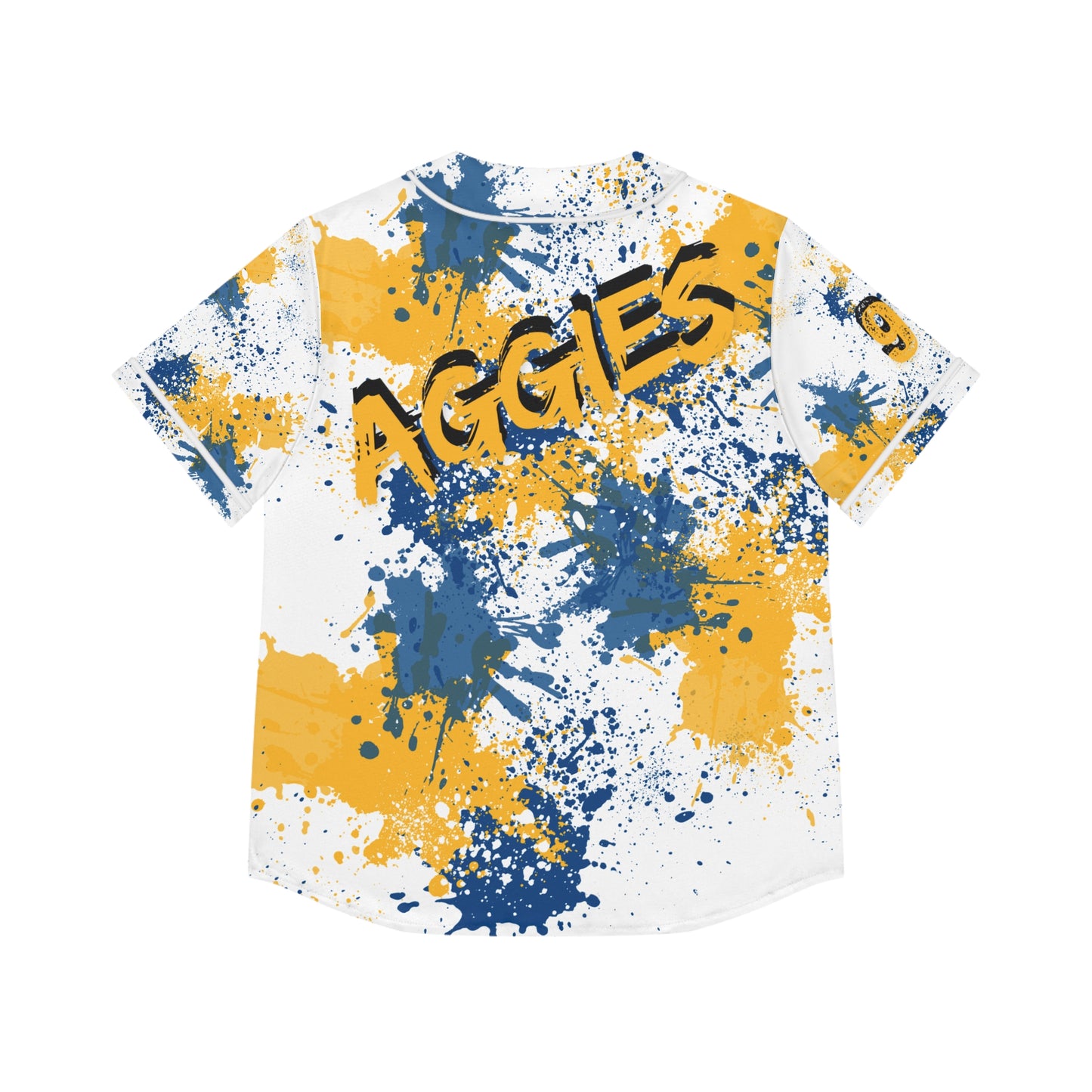 Aggies Graffiti Womens Baseball Jersey, Street Art Shirt, Urban Style Top, Spray Paint Tee, Hip Hop Clothing