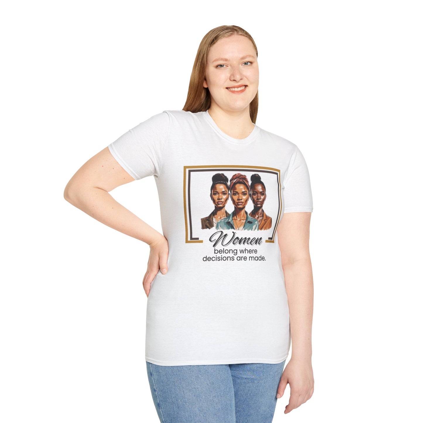 Empowered Women T-Shirt, Feminist Apparel, Inspirational Tee, Women's Rights Support, Gift for Her, Motivational Top