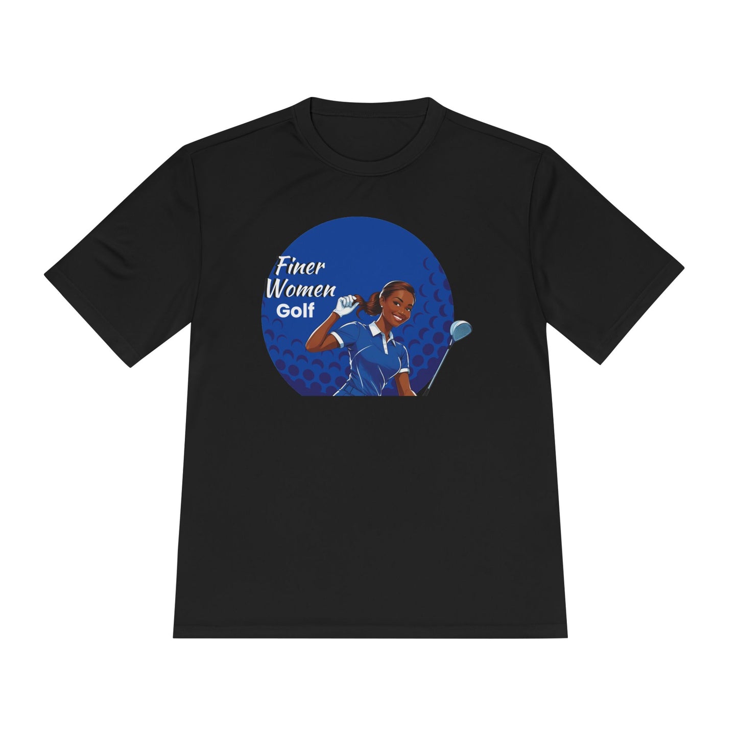 Finer Women Golf Unisex Moisture Wicking Tee, Activewear, Golf Apparel, Sportswear, Gift for Golfers, Summer Workout T-Shirt