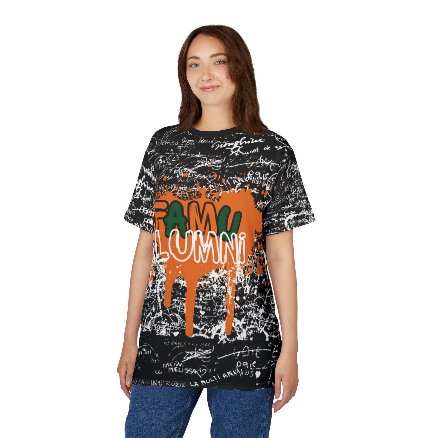 Unisex Alumni Graphic Tee, Family Reunion Shirt, College Spirit Wear, Graduation Gift, Unique Casual Tee