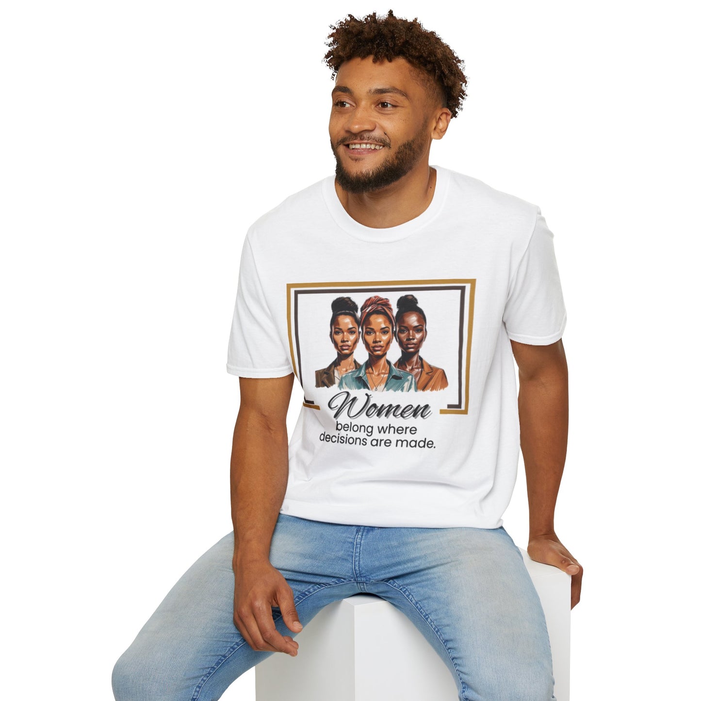 Empowered Women T-Shirt, Feminist Apparel, Inspirational Tee, Women's Rights Support, Gift for Her, Motivational Top