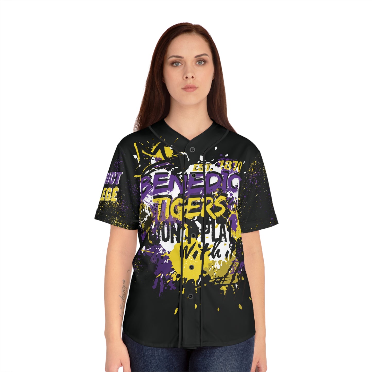 Graffiti Womens Baseball Jersey BC, Street Art Shirt, Urban Style Top, Spray Paint Tee, Hip Hop Clothing