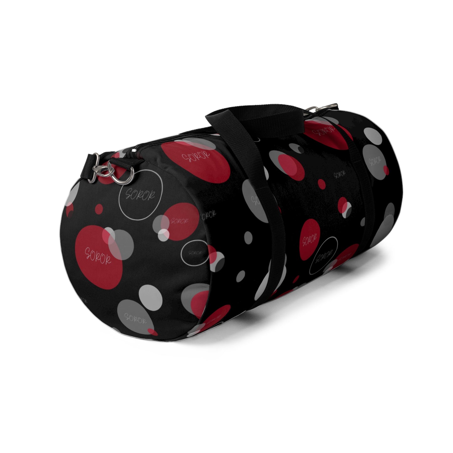 Soror Diva Dot Pattern Duffel Bag, Travel Bag, Gym Bag, Gift for Fitness Enthusiasts, Overnight Bag, Sports Gear Carrier