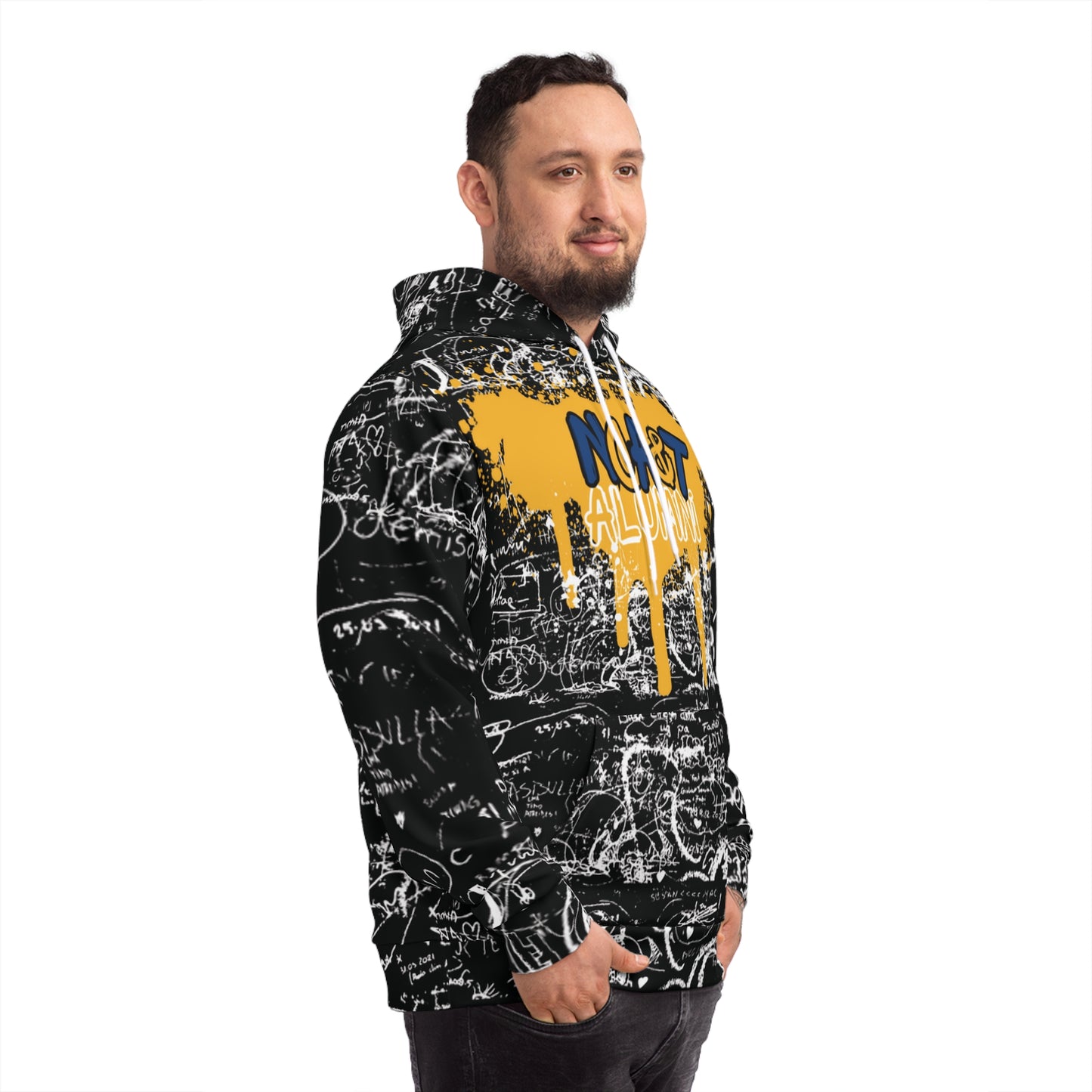 NC AT Alumni Hoodie, Graphic Sweatshirt for Graduates, College Apparel, Back to School, Unique Gift Idea