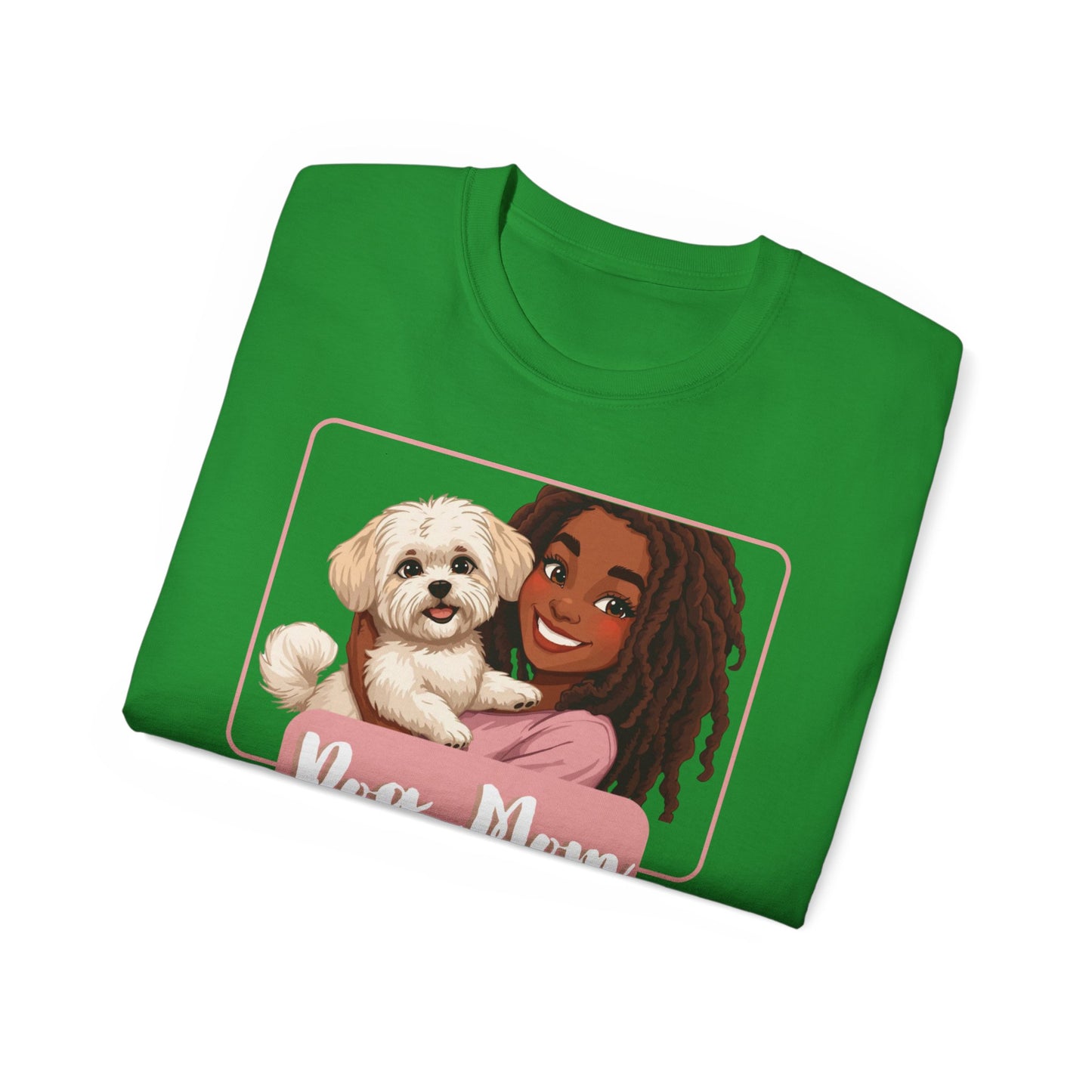 Dog Mom Tee - Cute Pet Lover Shirt, Gift for Dog Owners, Animal Lover Apparel, Pet Adoption Awareness, Mother's Day Gift