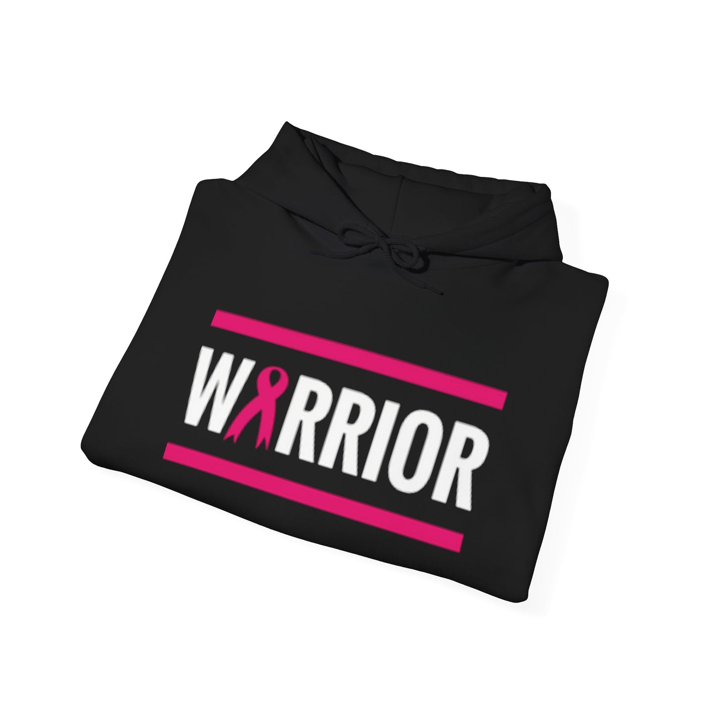 Warrior Breast Cancer Awareness Hoodie | Unisex Sweatshirt, Cancer Survivor Gift, Inspirational Apparel, Fight Like A Girl, Supportive Gear