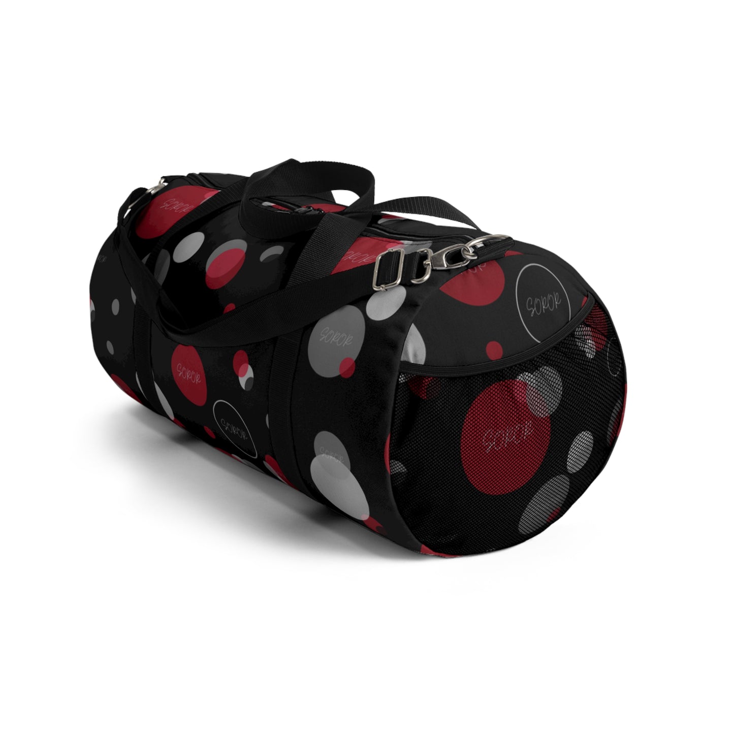 Soror Diva Dot Pattern Duffel Bag, Travel Bag, Gym Bag, Gift for Fitness Enthusiasts, Overnight Bag, Sports Gear Carrier