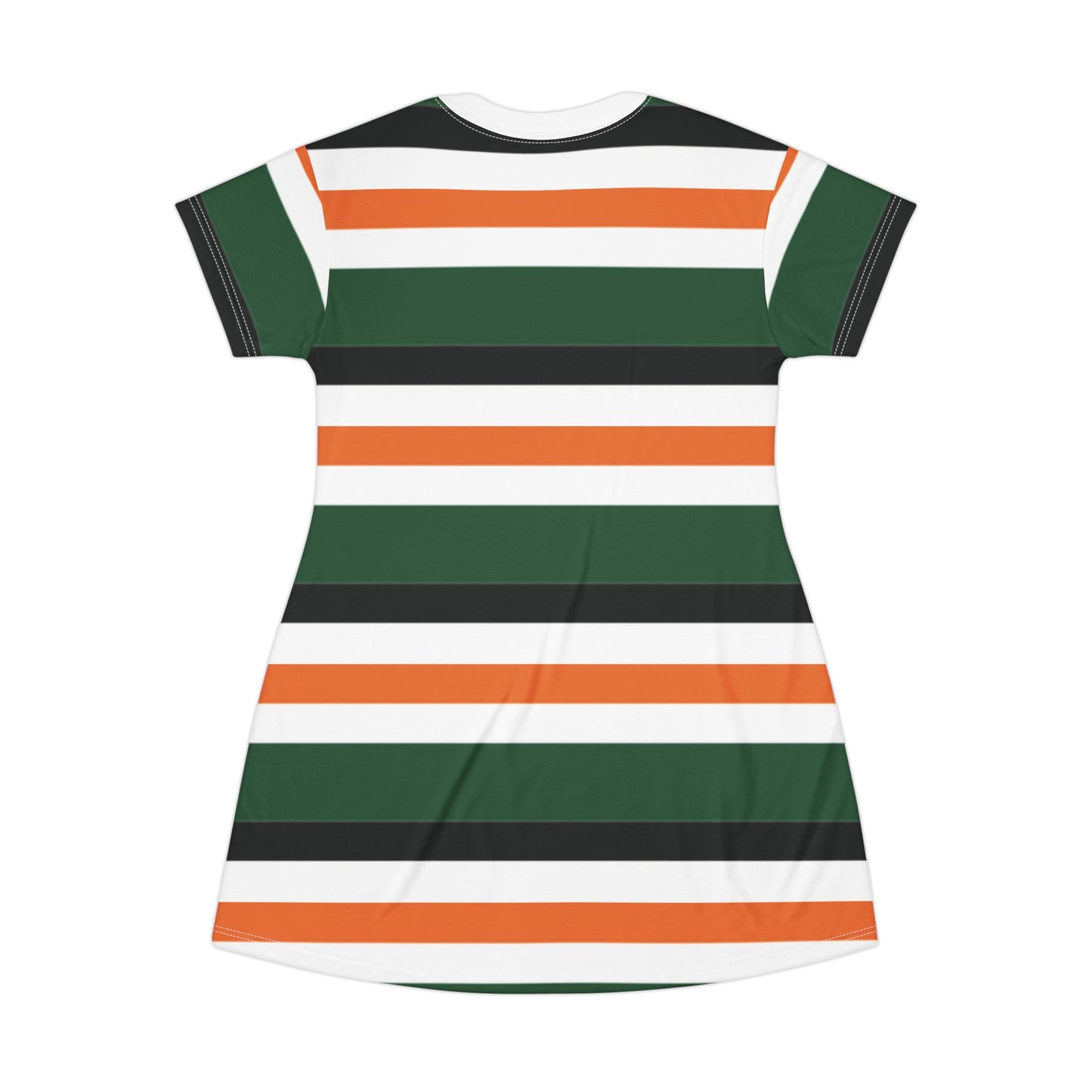 Stylish Striped T-Shirt Dress for Casual Outings | Perfect for Summer, Sports Events, Parties, Gifts