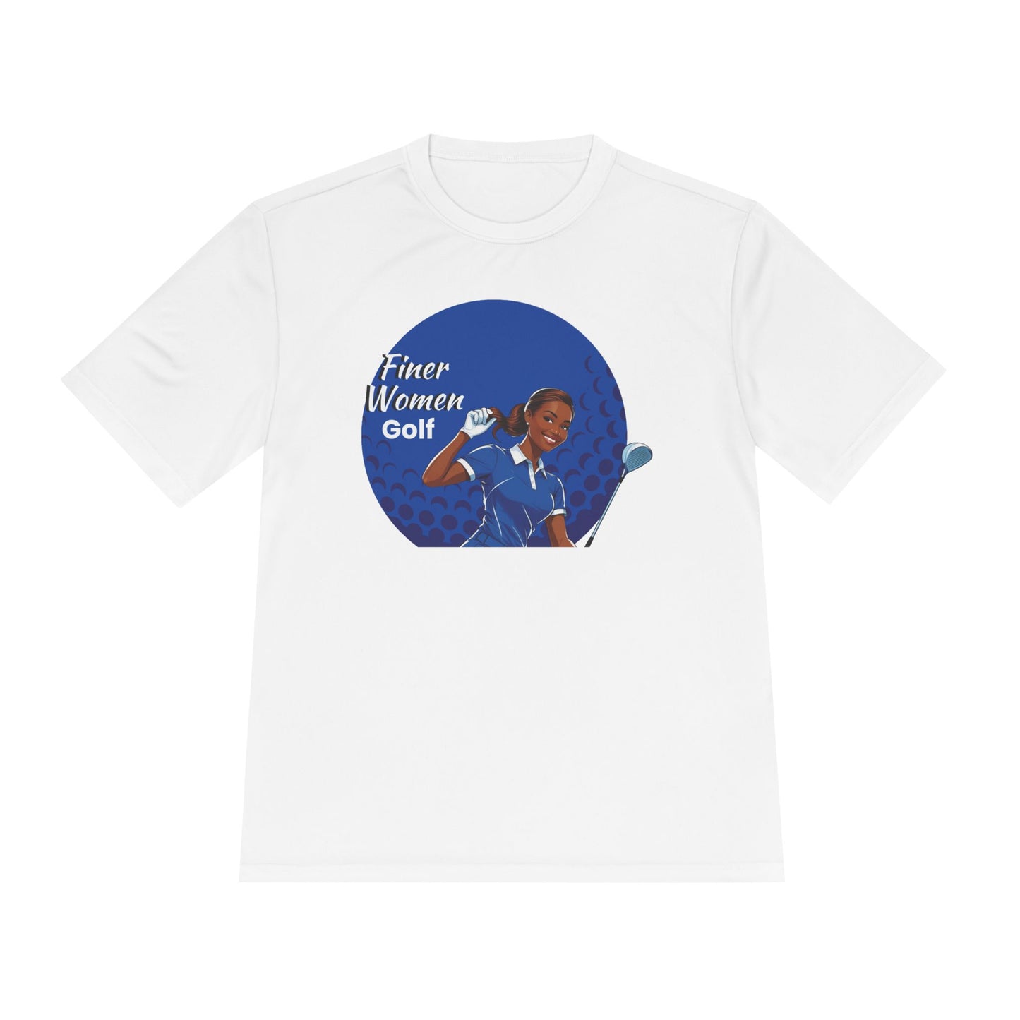 Finer Women Golf Unisex Moisture Wicking Tee, Activewear, Golf Apparel, Sportswear, Gift for Golfers, Summer Workout T-Shirt
