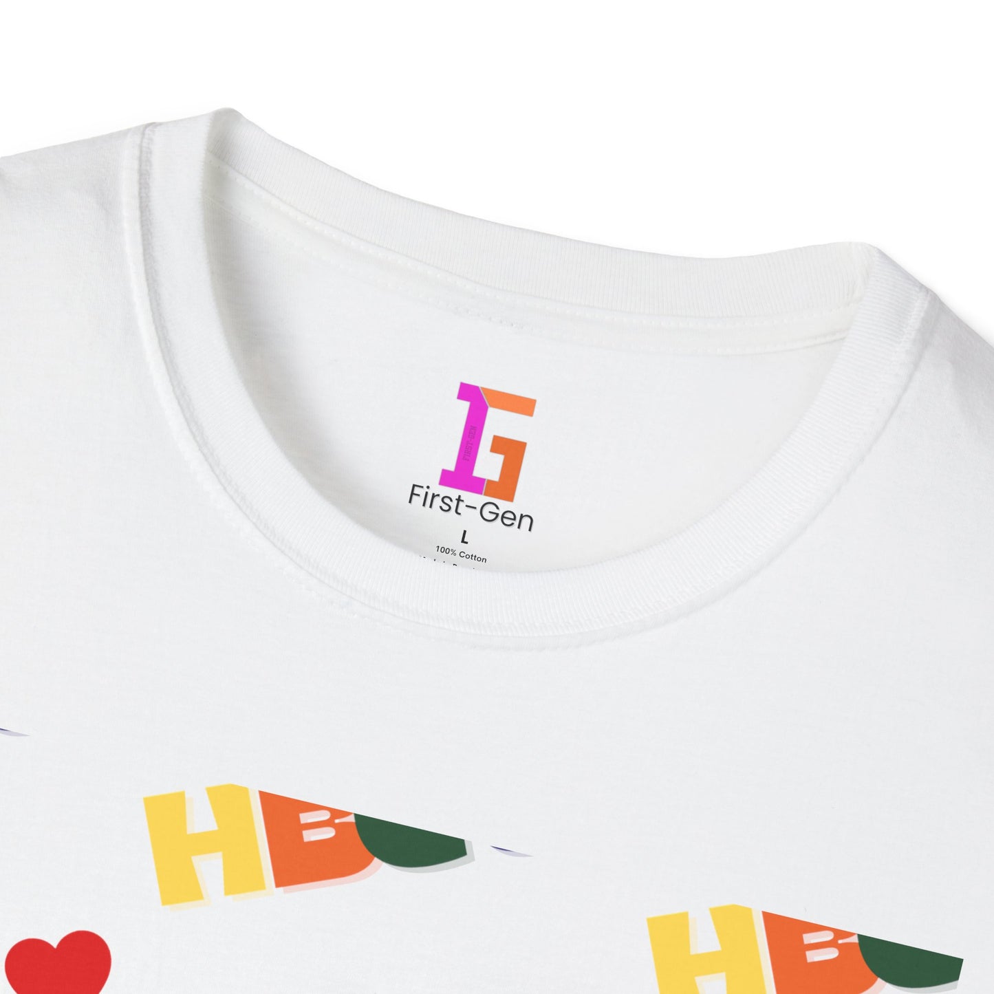 HBCU Love Tee Shirt, Historically Black Colleges Universities Unisex Softstyle T-Shirt, Proud Alumni Top, College Student Gift, Black