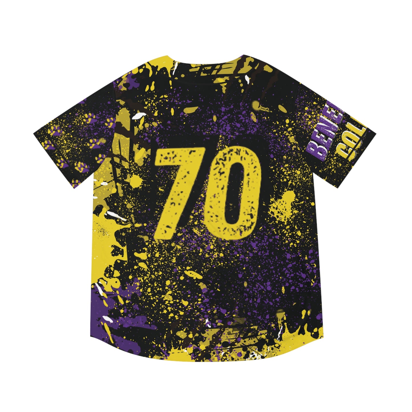BC Bold Graphic Men's Baseball Jersey Blk, Sporty Apparel, Casual Wear, Unique Gift for Baseball Fans, Streetwear Style