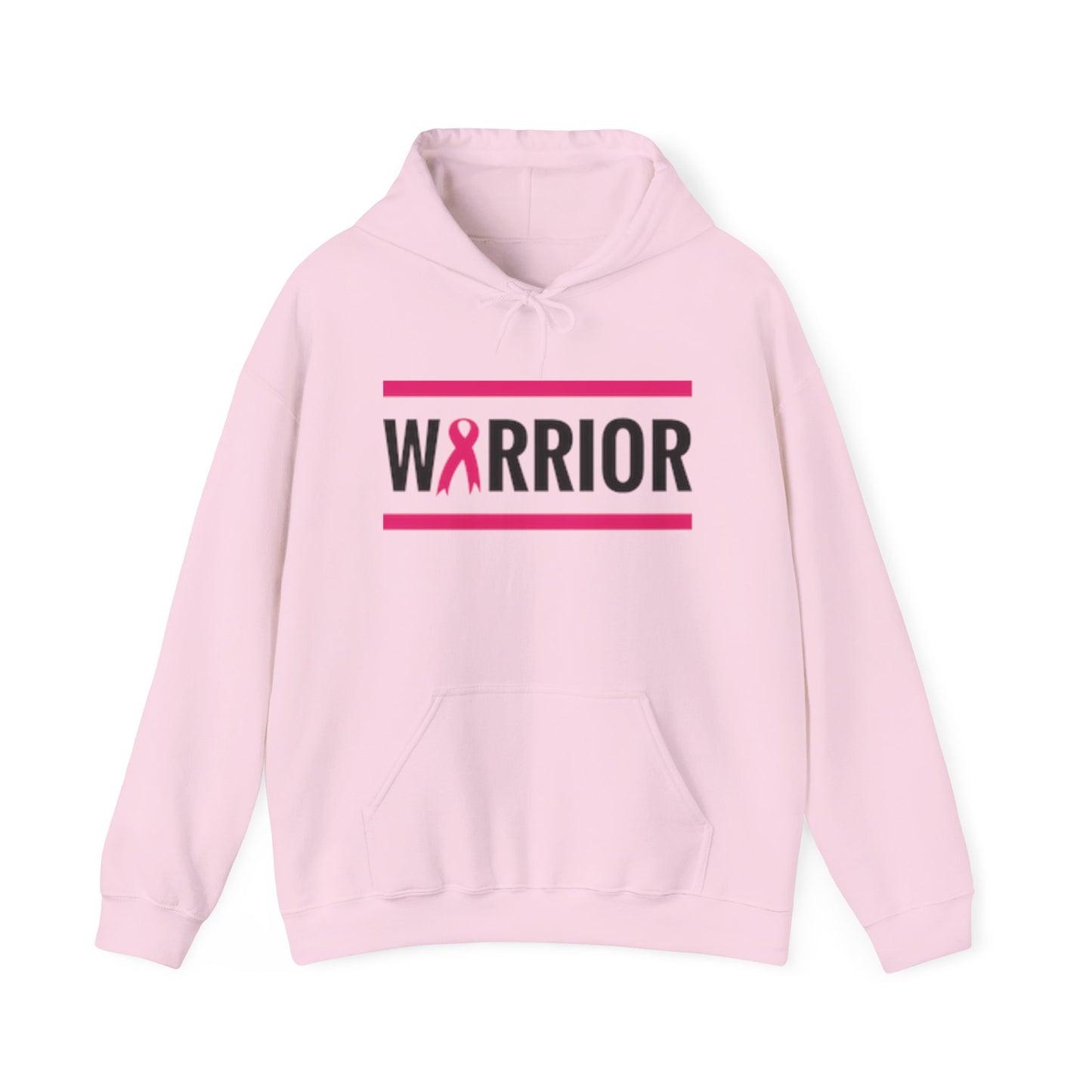 Warrior Breast Cancer Awareness Hoodie | Unisex Sweatshirt, Cancer Survivor Gift, Inspirational Apparel, Fight Like A Girl, Supportive Gear
