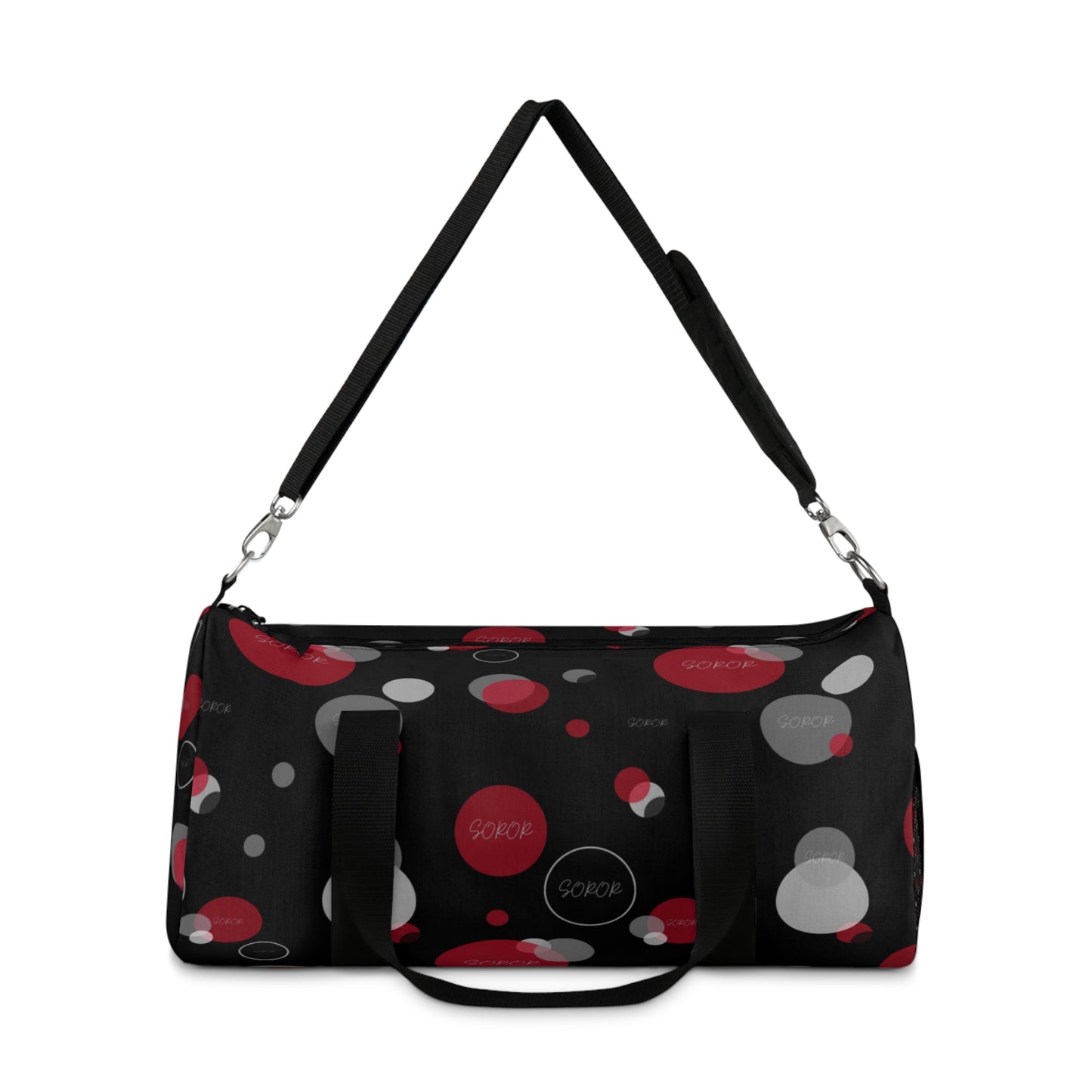 Soror Diva Dot Pattern Duffel Bag, Travel Bag, Gym Bag, Gift for Fitness Enthusiasts, Overnight Bag, Sports Gear Carrier