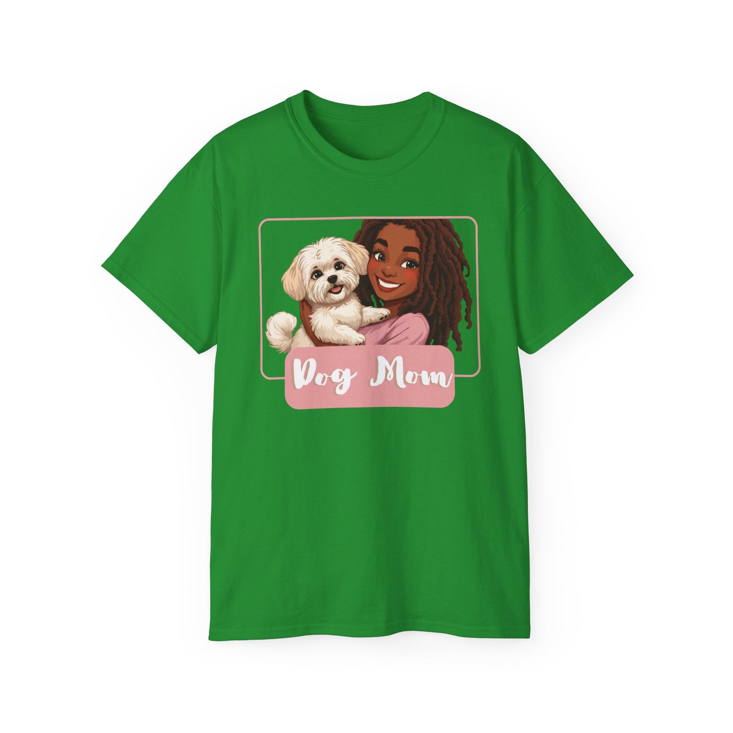 Dog Mom Tee - Cute Pet Lover Shirt, Gift for Dog Owners, Animal Lover Apparel, Pet Adoption Awareness, Mother's Day Gift