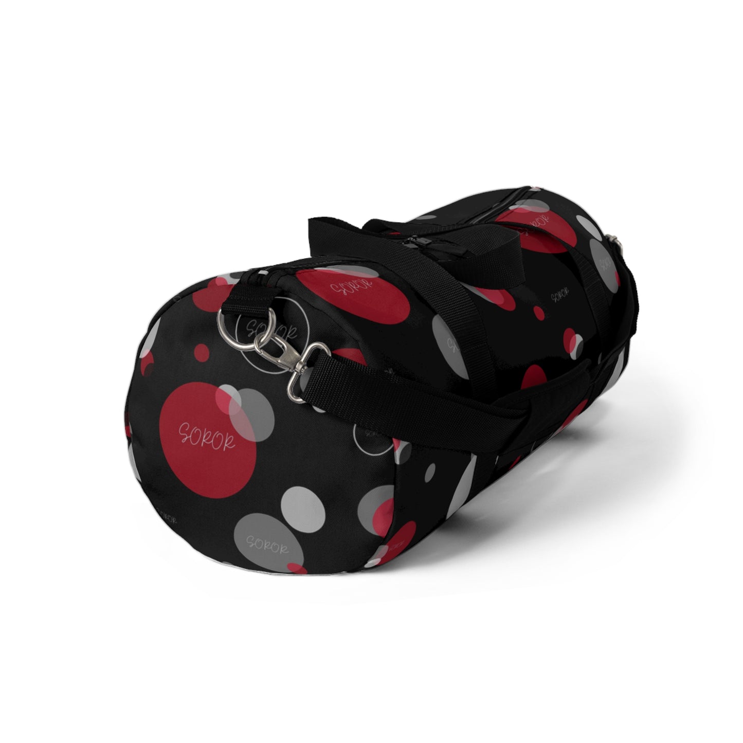 Soror Diva Dot Pattern Duffel Bag, Travel Bag, Gym Bag, Gift for Fitness Enthusiasts, Overnight Bag, Sports Gear Carrier