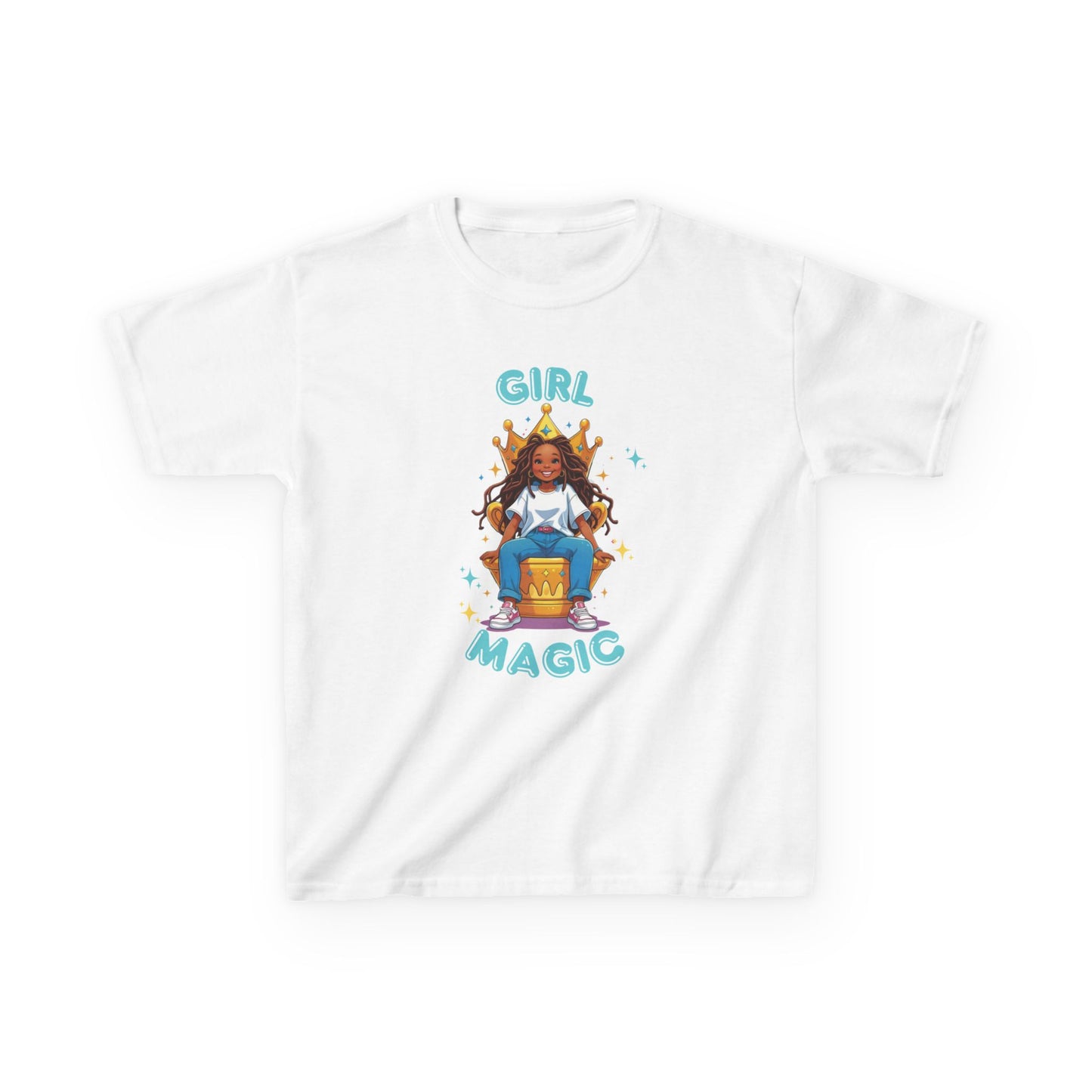 Girls Empowerment Graphic Tee: Girl Magic Shirt