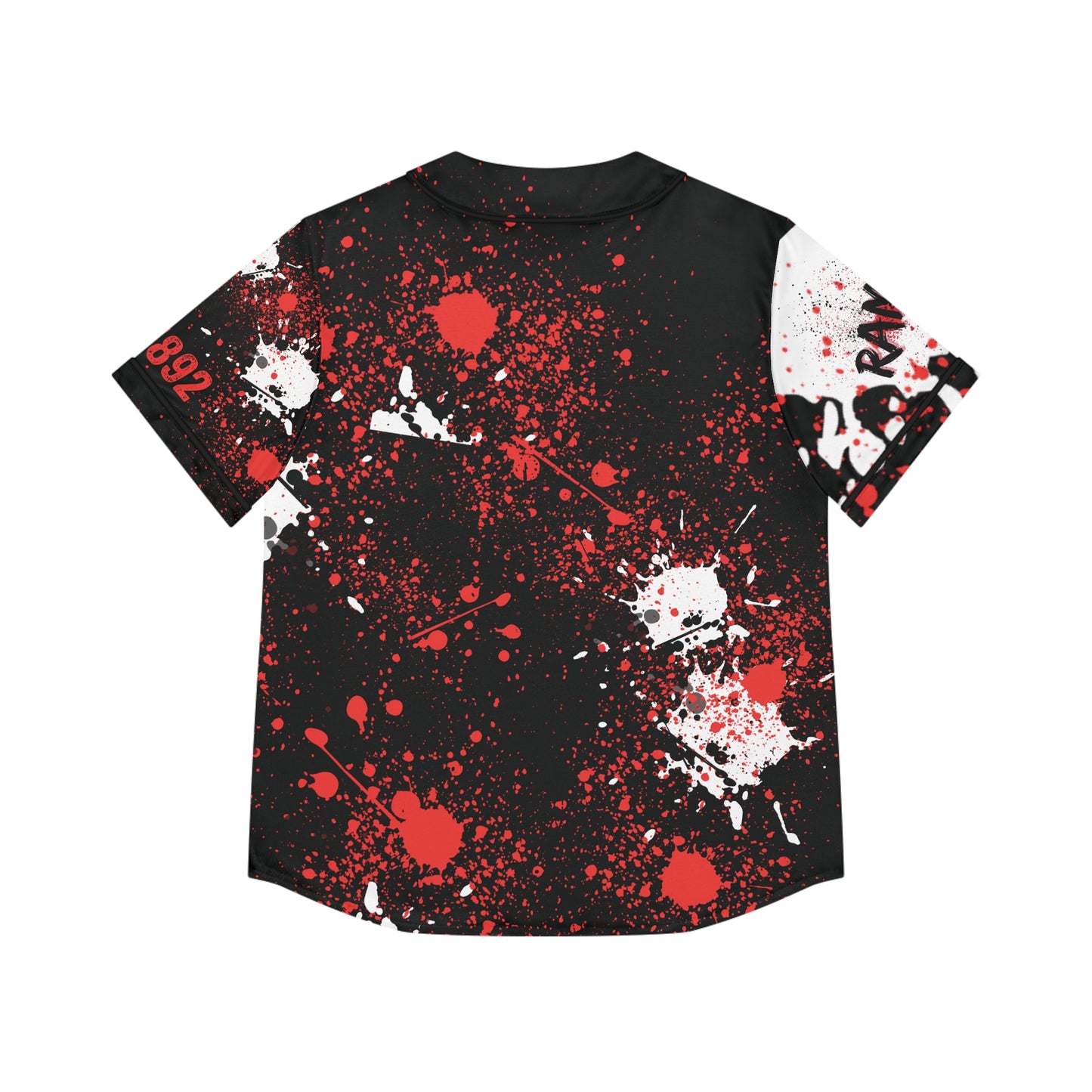 Graffiti Womens Baseball Jersey, Street Art Shirt, Urban Style Top, Spray Paint Tee, Hip Hop Clothing