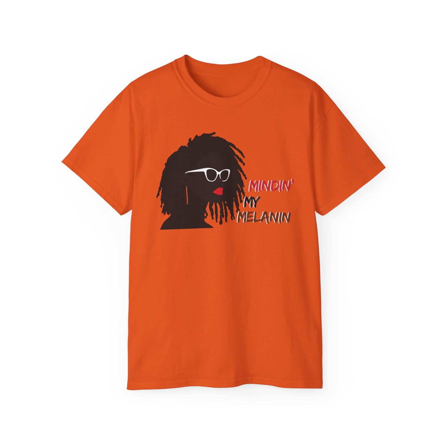 Minding My Melanin Tee: Inspirational Afrocentric Cotton T-Shirt