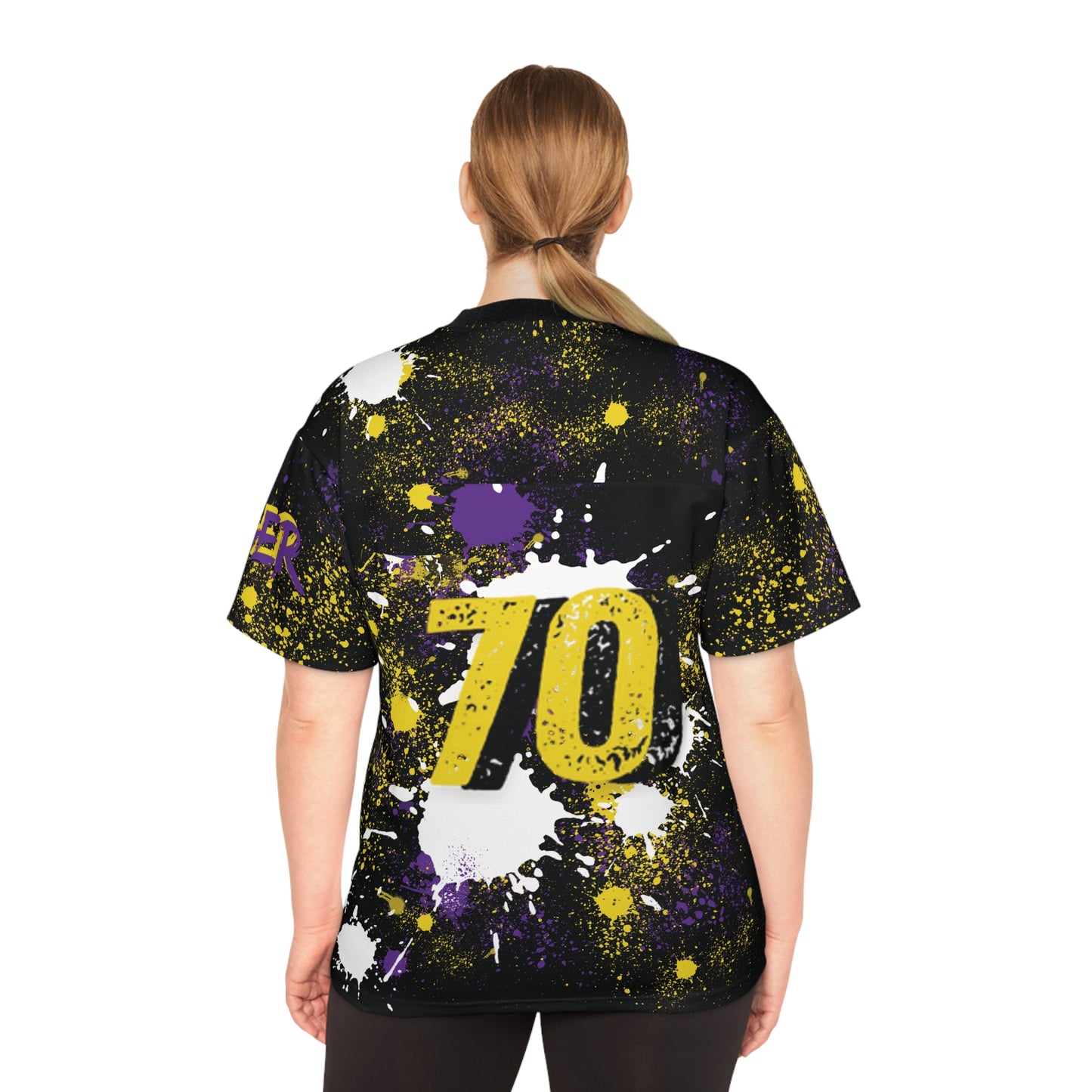 BC Unisex Football Jersey Art Print, Unique Sports Top for Fans, College Team Apparel, Game Day Outfit, Trendy Casual Wear
