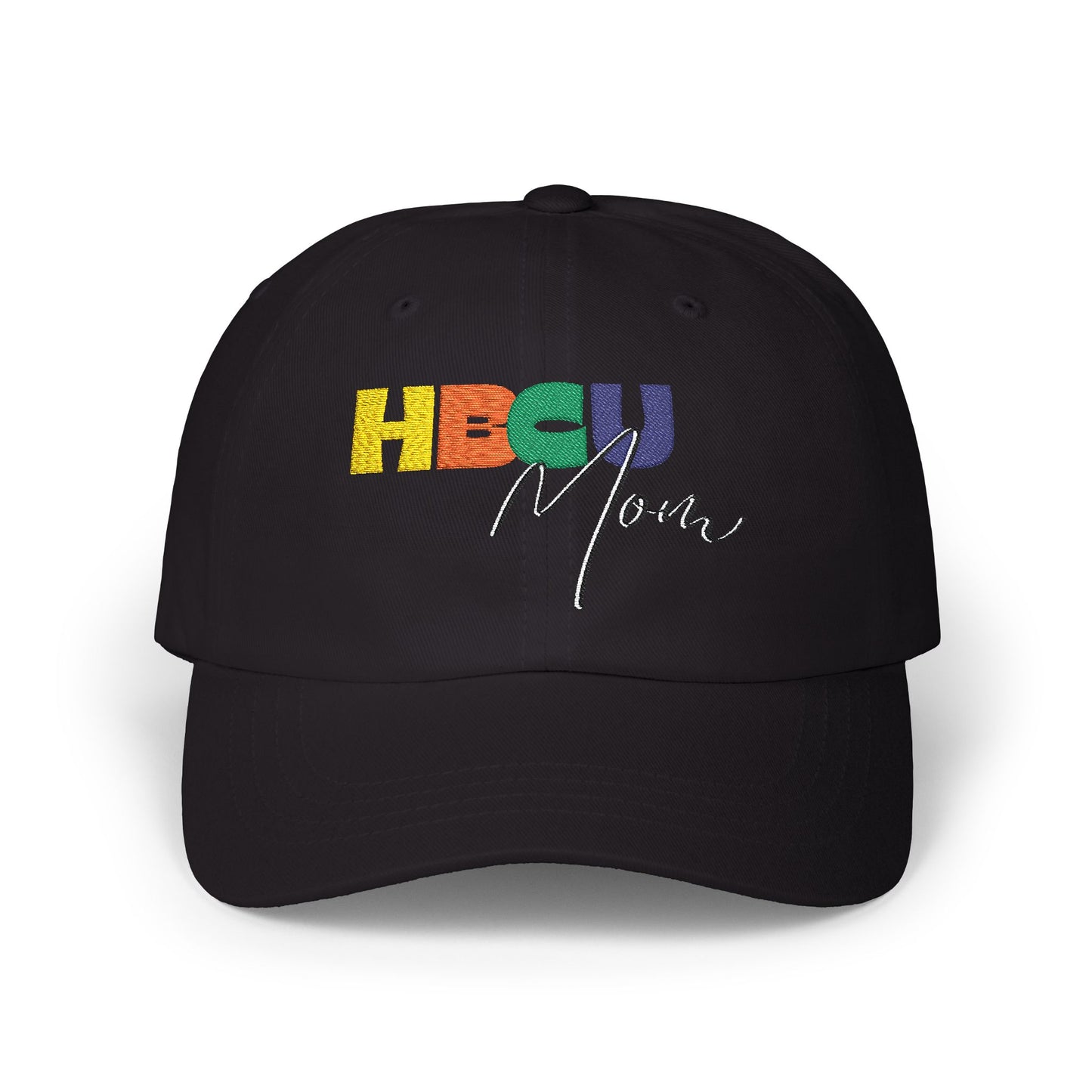 HBCU Mom Cap | Perfect Gift for Graduations, Mother's Day, College Events, Casual Wear, Embroidered Hat