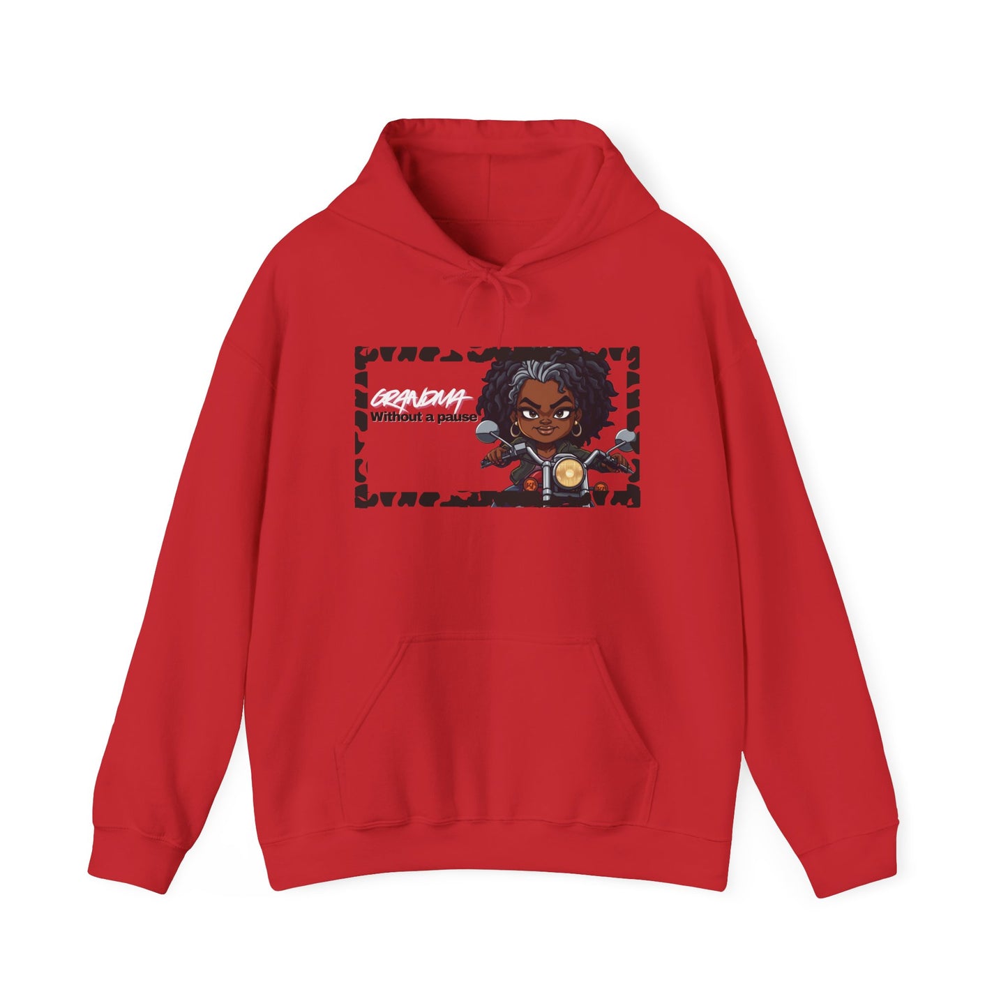 Grandma Unisex Hooded Sweatshirt with Empowering Design, Casual Pullover, Gift for Teens, Cosplay Apparel, Everyday Wear