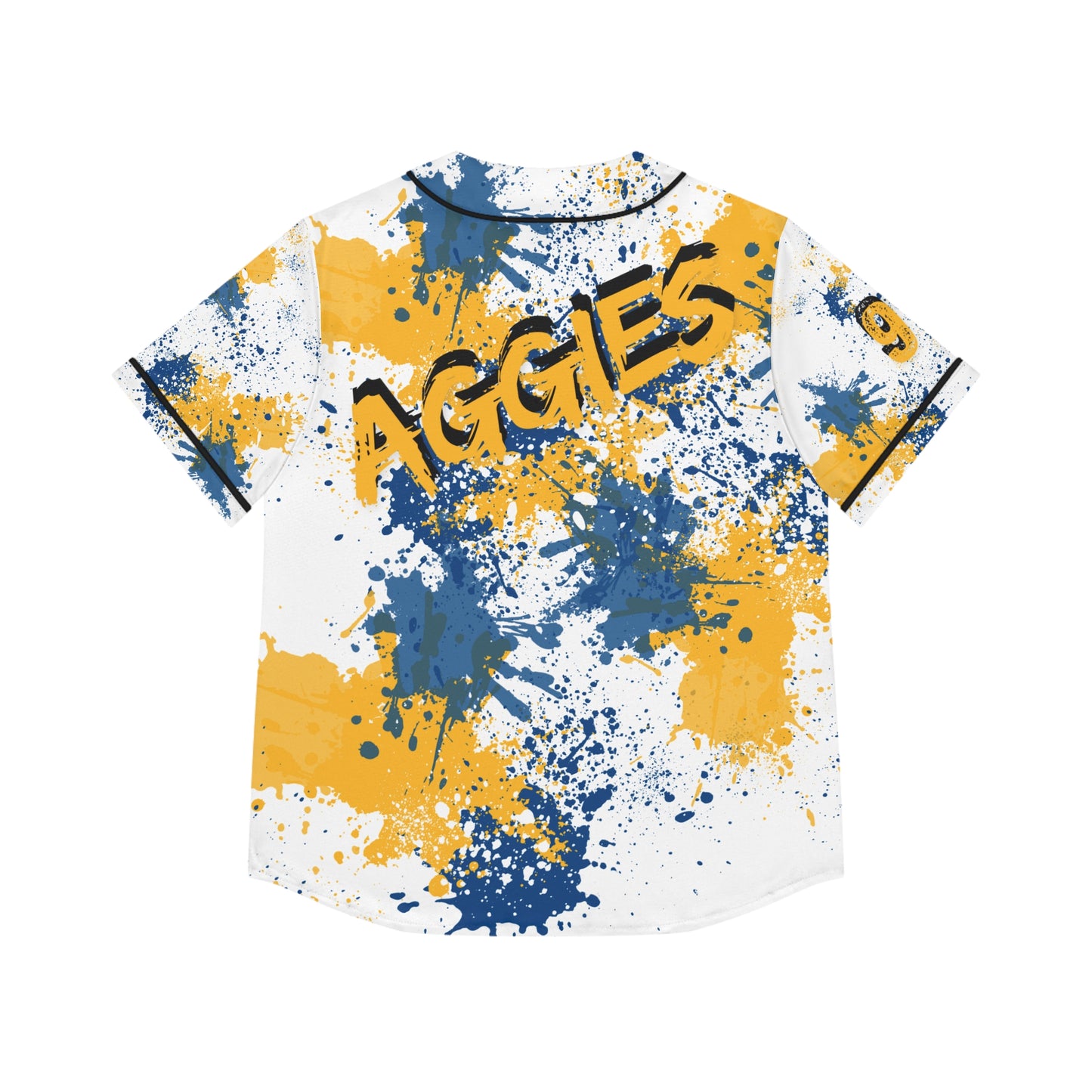 Aggies Graffiti Womens Baseball Jersey, Street Art Shirt, Urban Style Top, Spray Paint Tee, Hip Hop Clothing