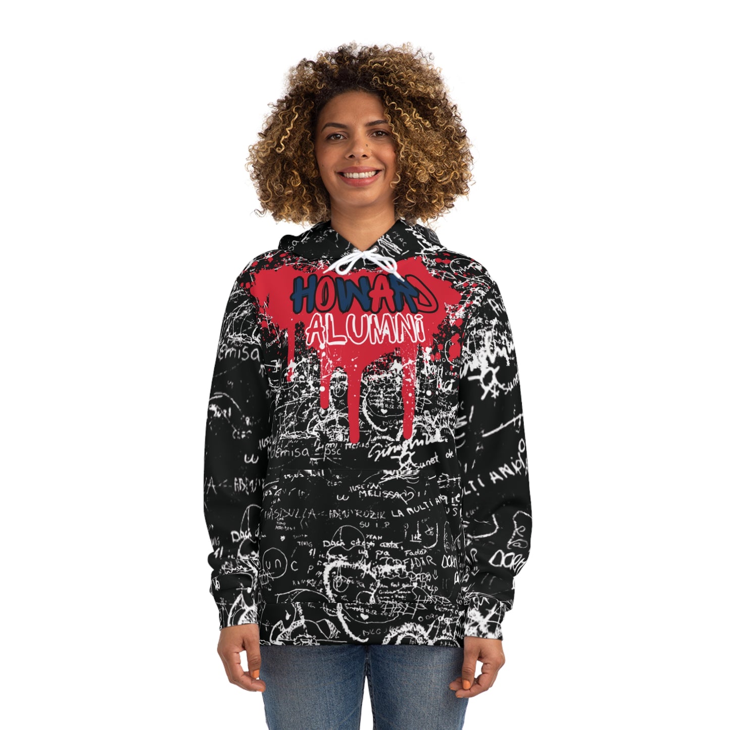 HU Alumni Hoodie, Graphic Sweatshirt for Graduates, College Apparel, Back to School, Unique Gift Idea