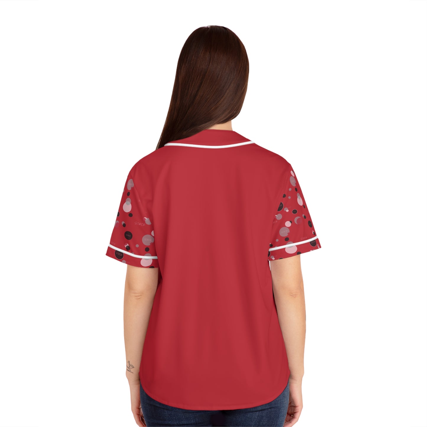 Copy of Soror Sporty Diva Baseball Jersey White - Pretty & Fun, Perfect for Team Events, Gift for Sports Lovers, Summer Outings, Casual Wear