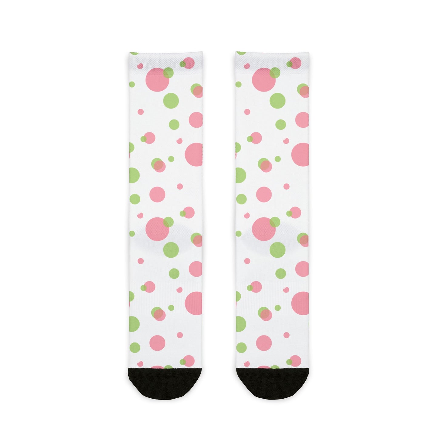 White Festive Patterned Crew Socks, Fun Holiday Gift, Cozy Accessories for Every Occasion, Christmas Socks, Unique Stocking Stuffer
