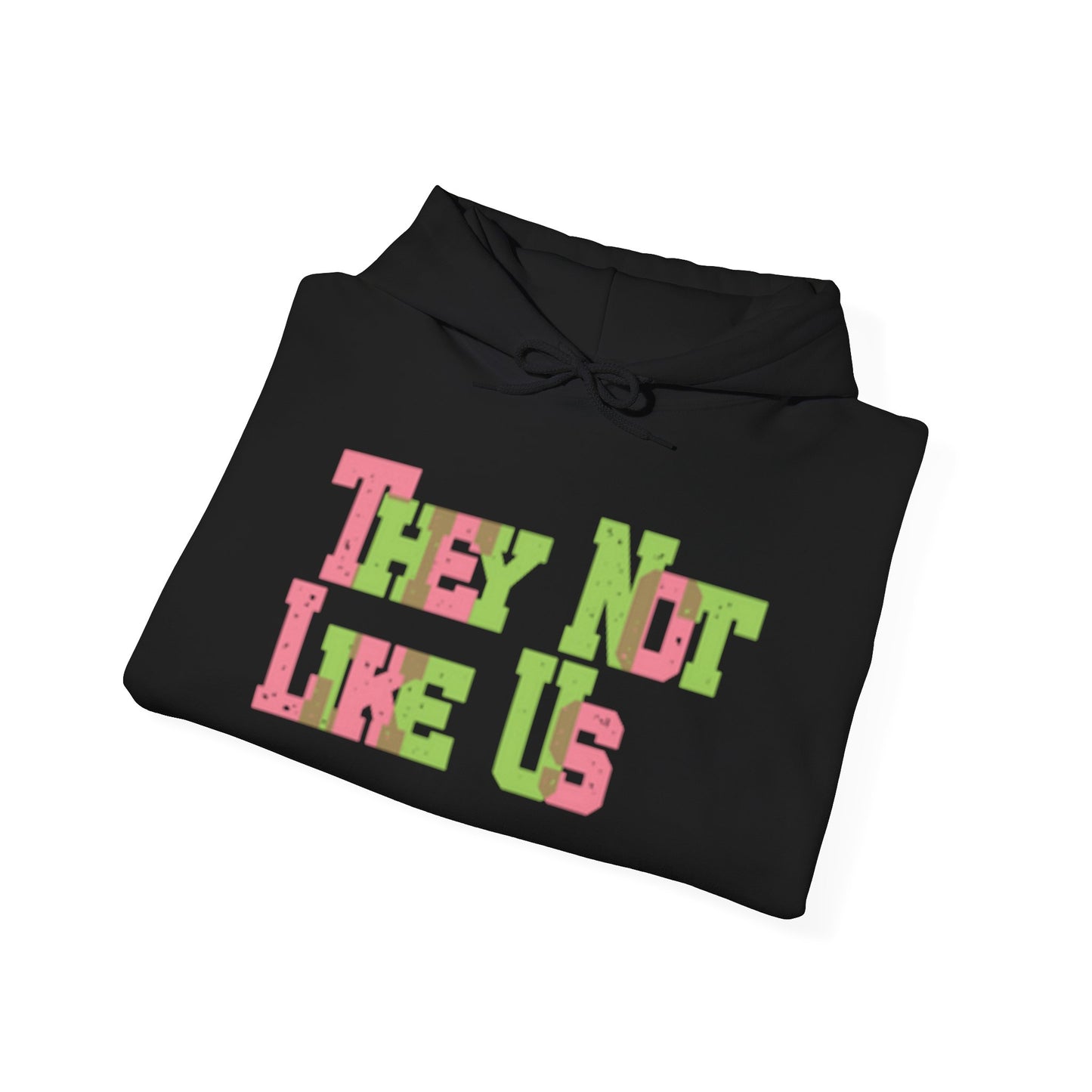 Colorful Statement Hoodie - They Not Like Us, Unisex Sweatshirt, Trendy Streetwear, Gift for Friends, Casual Wear, Everyday Comfort
