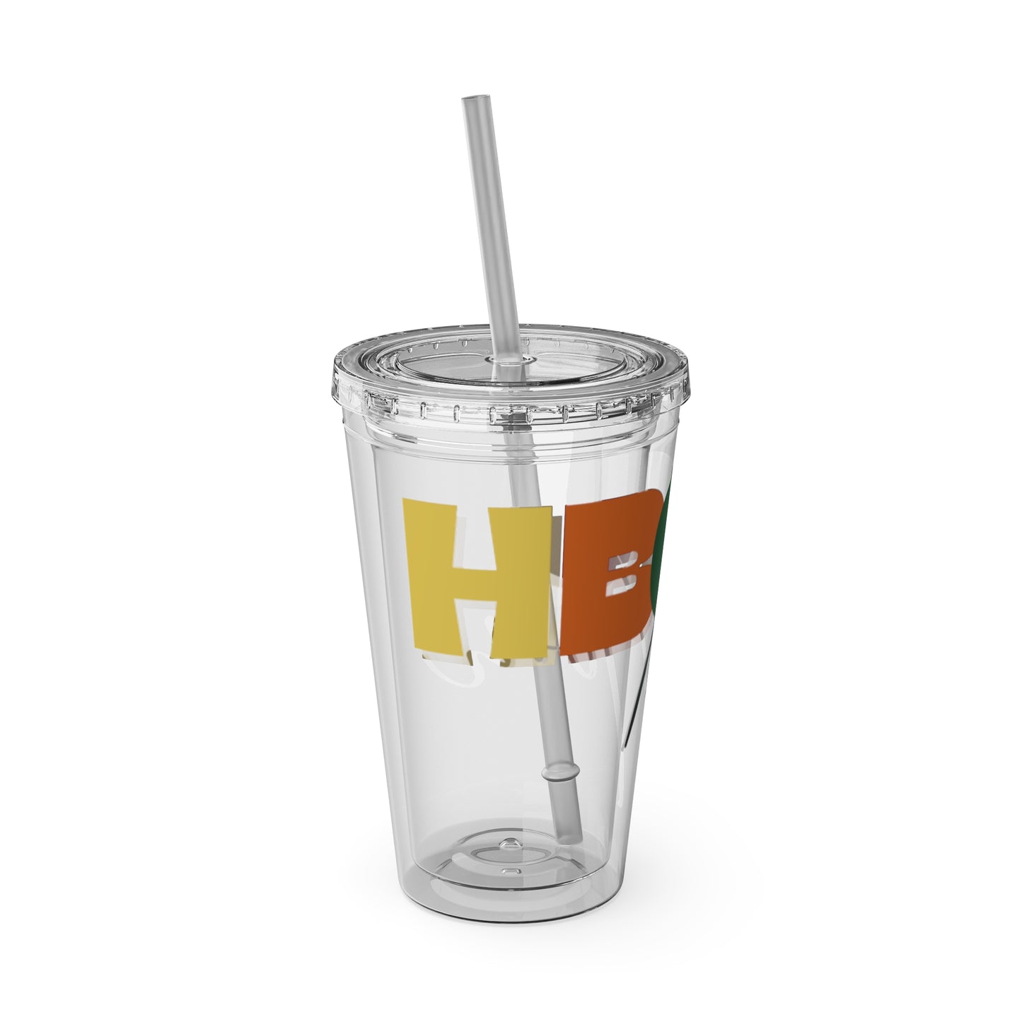 HBCU Mom Sunsplash Tumbler: Colorful Travel Cup, BPA-Free, Perfect for Summer Drinks, Gift for Friends, Eco-Friendly, Party Favor