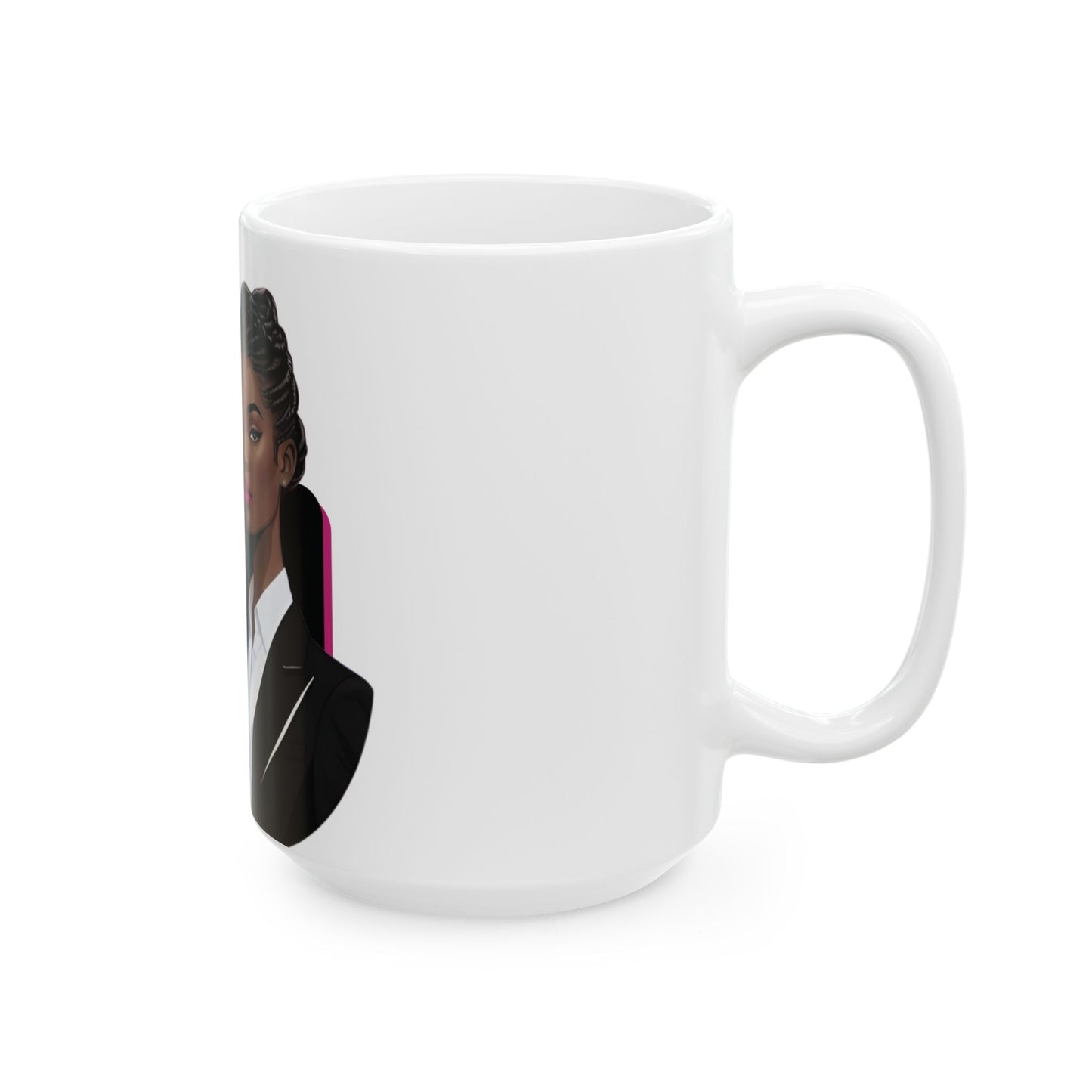 Empowered SheEO Ceramic Mug, Feminist Coffee Cup, Girl Boss Tea Mug, Empowerment Boss Lady Gift, Women Entrepreneurs Office Decor
