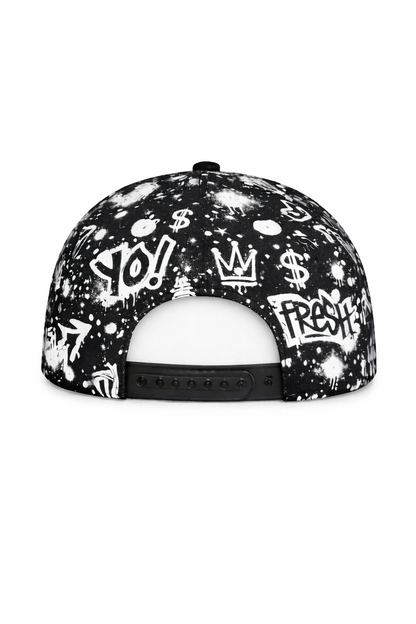 4 The Culture Baseball Cap – 90s Graffiti All-Over Print | FirstGen Designs