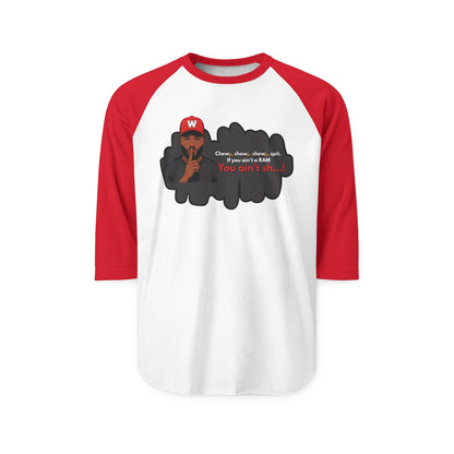 Rep Your HBCU 3/4 Sleeve Raglan – WSSU Slang Graphic Men’s | FirstGen Designs